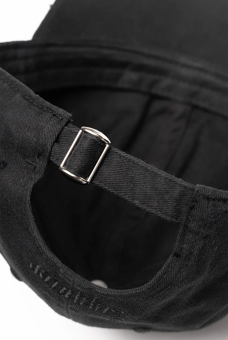 SUPPLIER 25aw "Cross Patch 6 Panel Cap" Black Free