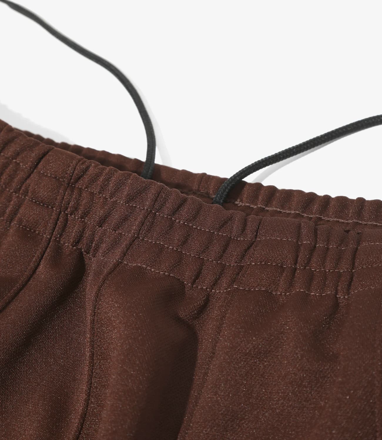 Needles 25aw "H.D. Track Pant - Poly Smooth" Brown Brown XS