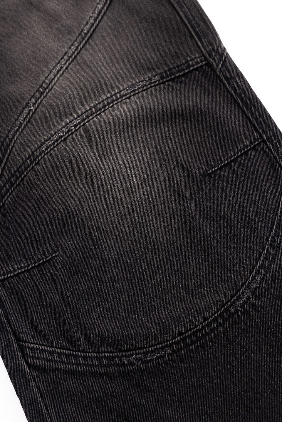 SUPPLIER 25aw "Switching Pierced Baggy Jeans" Black Black S