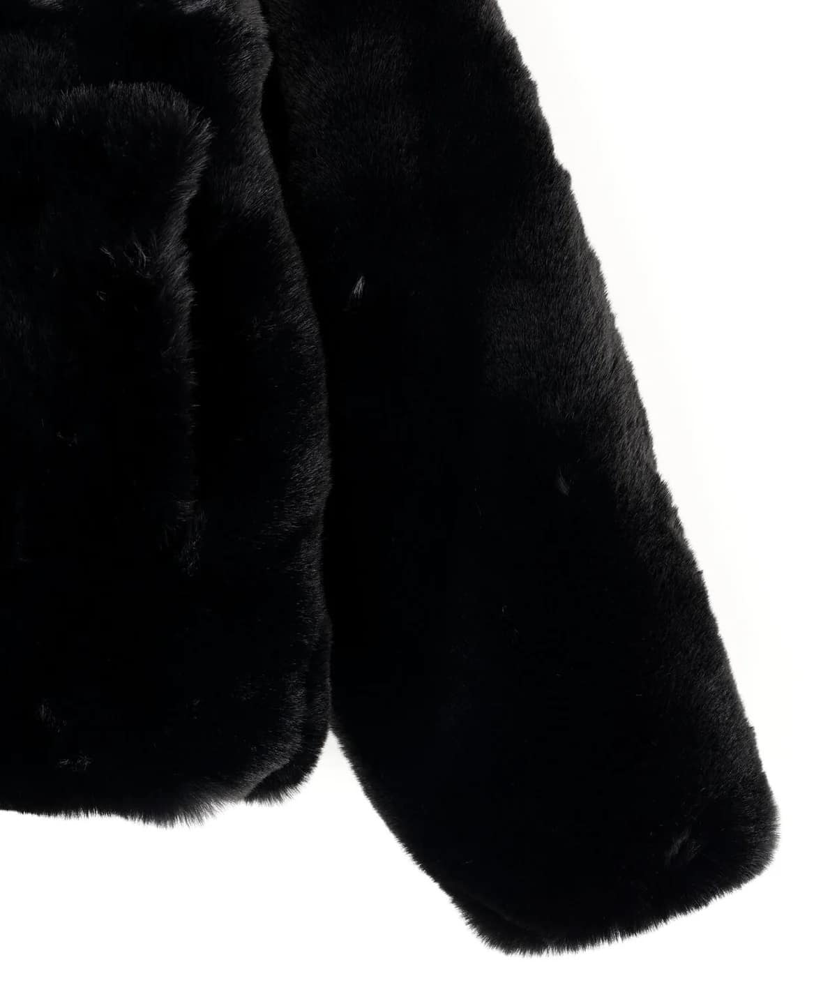 Danke Schon 25aw "Eco Fur Stand Blouson" Black Black M