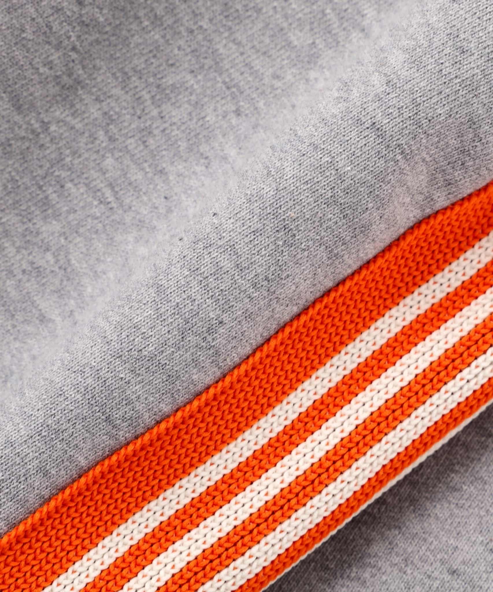 【先行予約 12月11日】Needles 26ss "Exclusive Track Crew Neck Shirt - Cotton Jersey" Grey/Orange Grey/Orange M