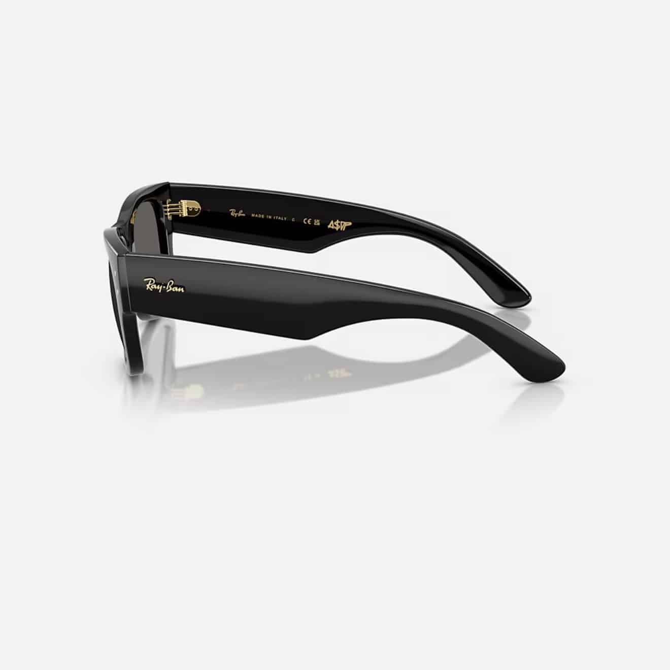 ASAP Rocky × Ray Ban "MegaWayfarer Blacked Out Collection" Black Black One Size