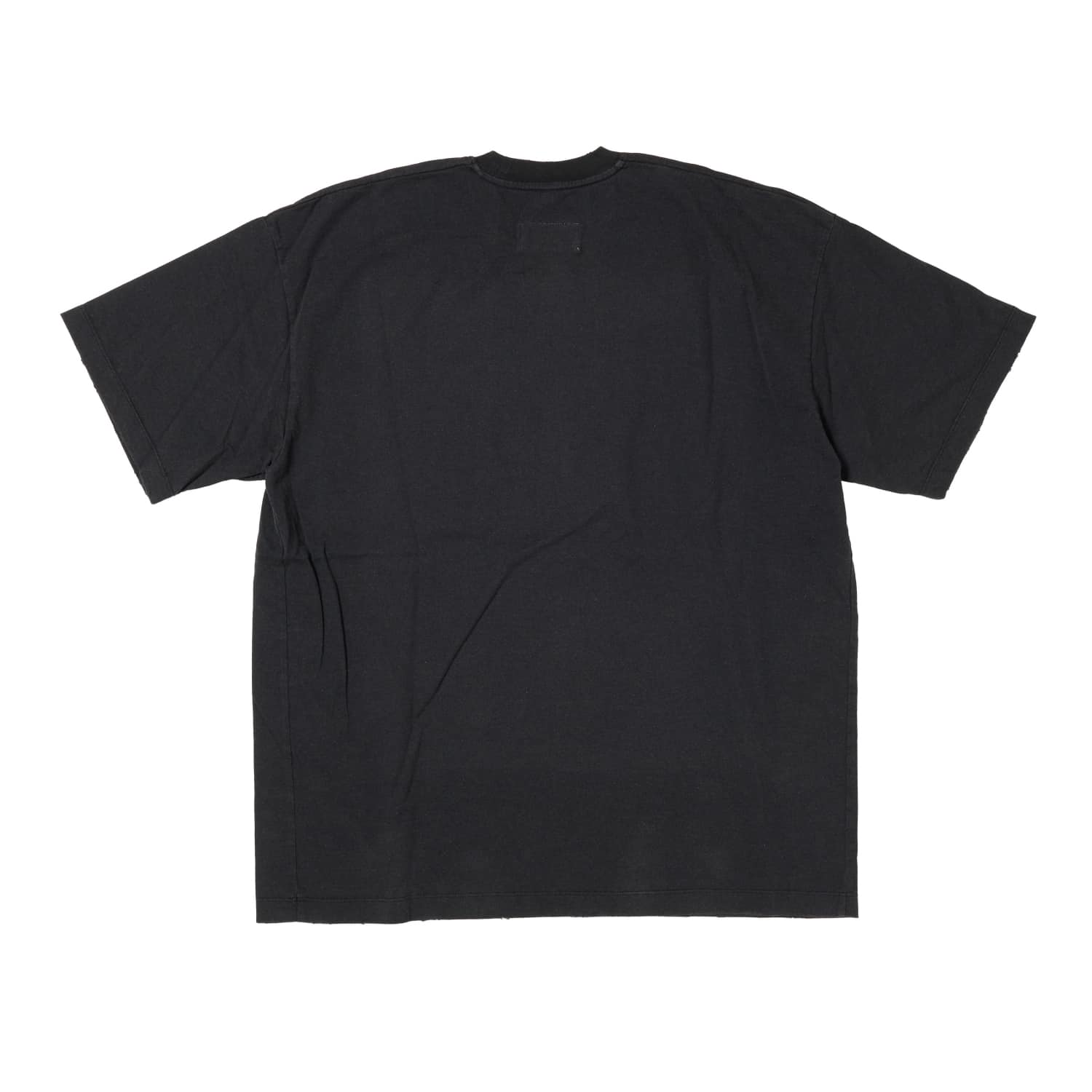 doublet 26ss "FARMES MAGAZINE COVER T-SHIRT" Black Black M