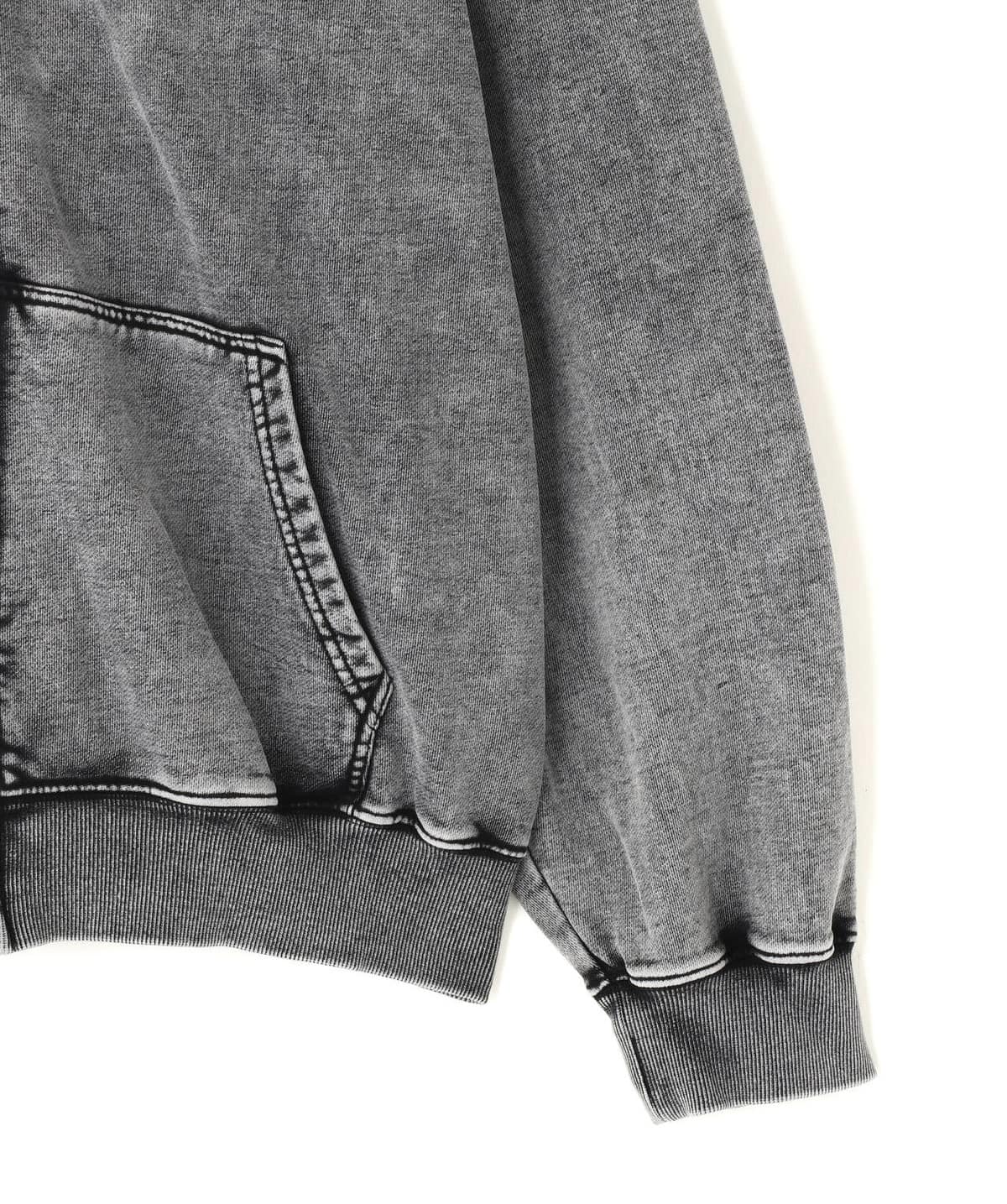 Danke Schon 26ss "Chemical Sweat Zip Hoodie" Black M