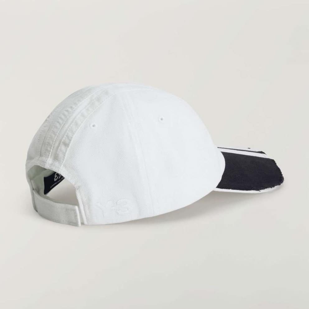 Y-3 26ss "Y-3 STRIPES CAP" Off White Off White One Size