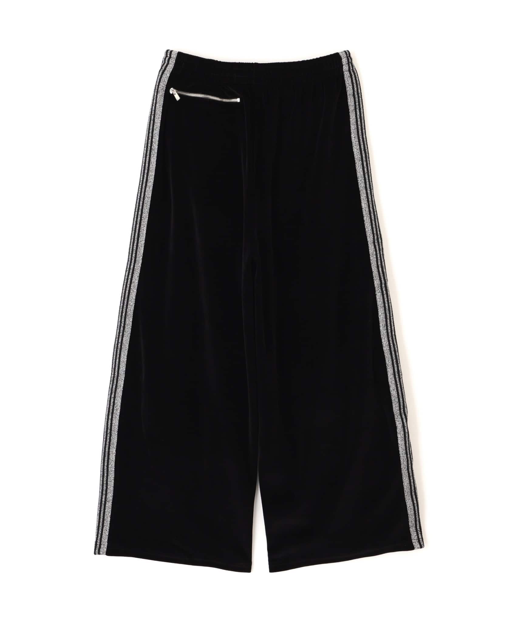 Needles 26ss "Exclusive H.D. Track Pant - C/PE Velour" Black Black XS