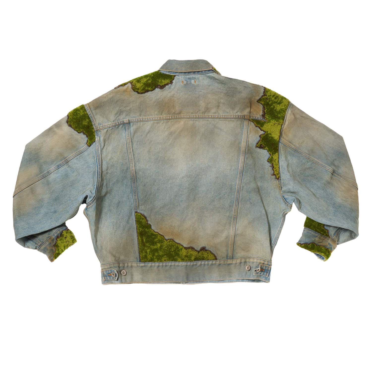 doublet 26ss "MOSS-GROWN WOOD DENIM JACKET" Indigo Indigo M