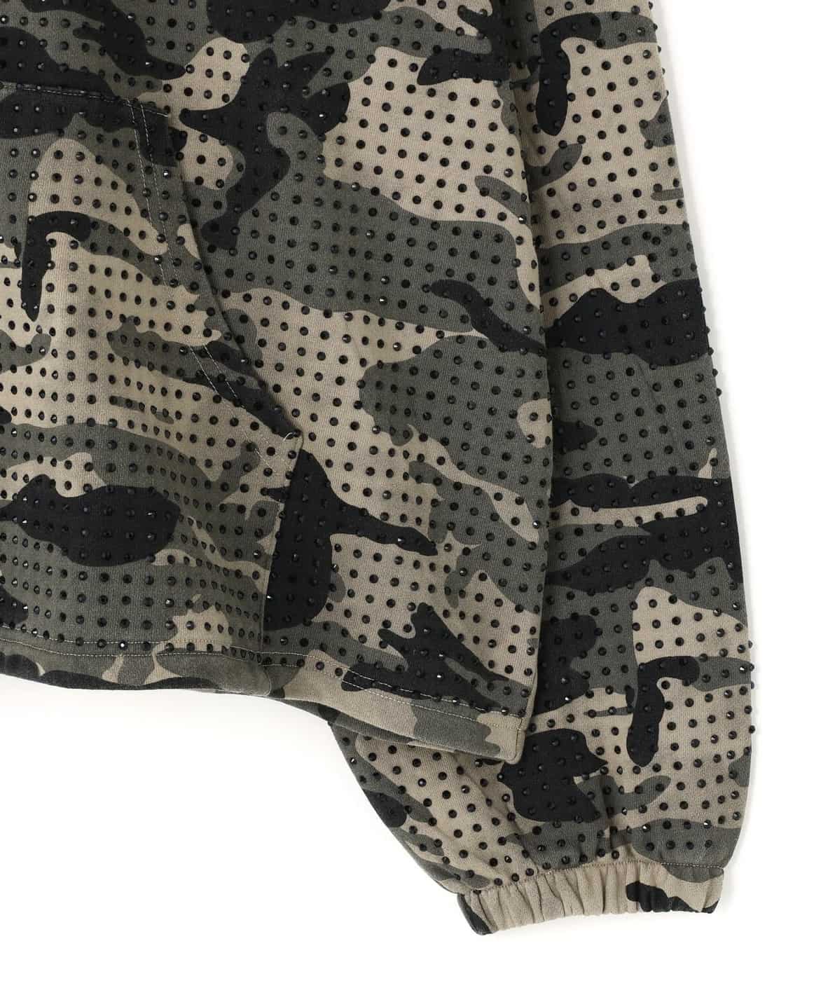 Danke Schon 26ss "Camo Line Stone Zip Hoodie" Camo M