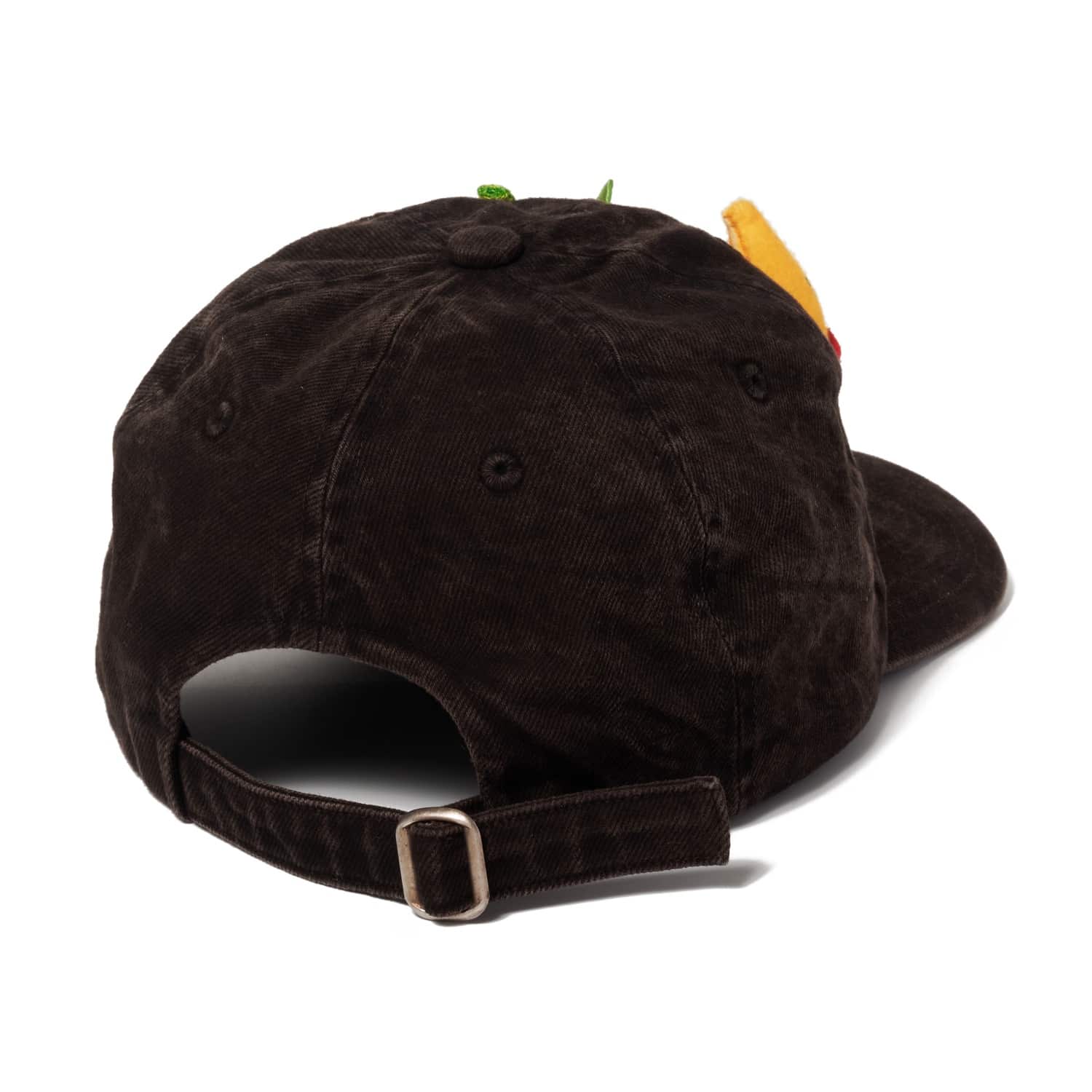 doublet 26ss "MUD-DYED CAP WITH SHFU" Black One Size