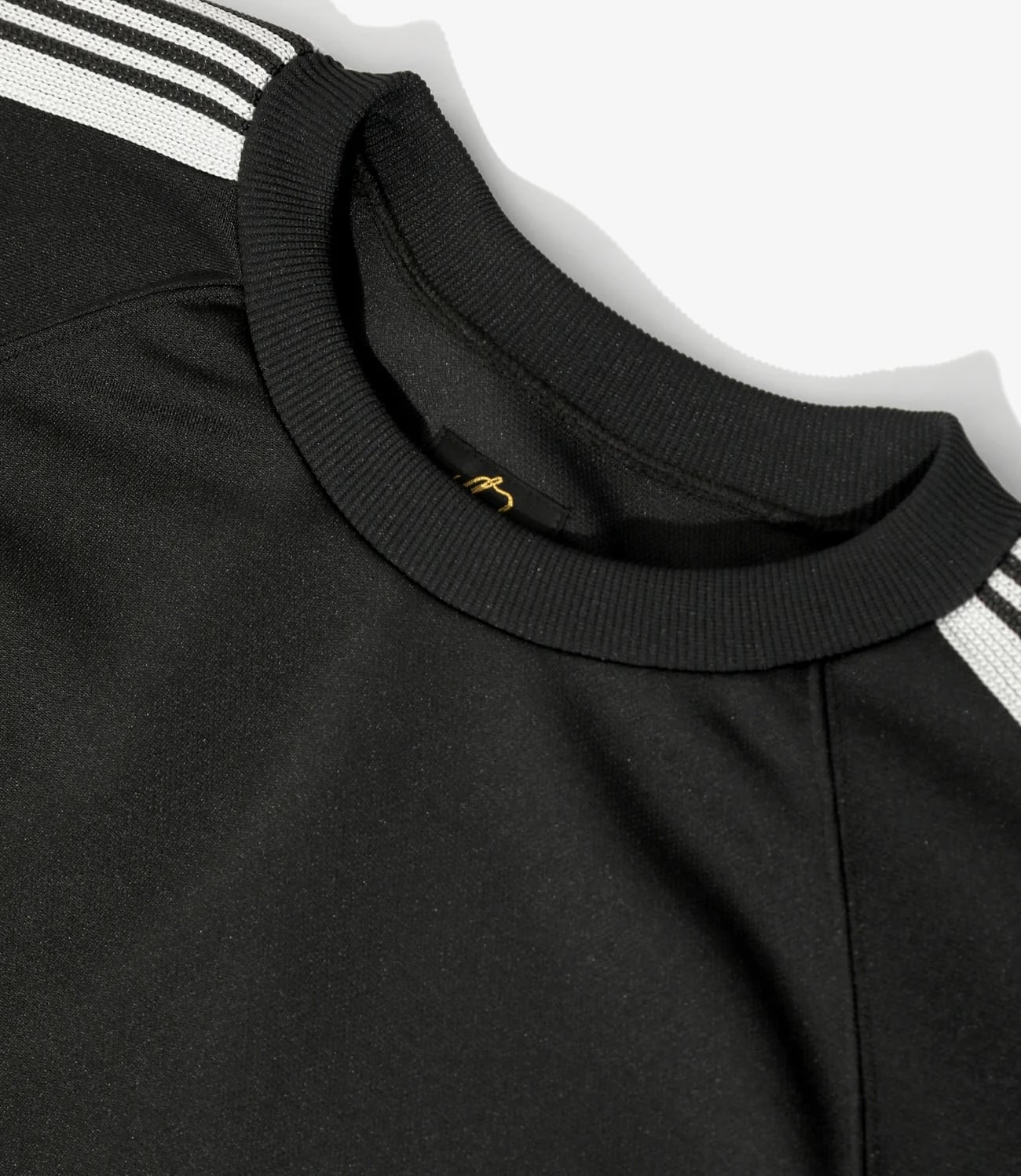 Needles 26ss "Track Crew Neck Shirt - Poly Smooth" Charcoal Charcoal M