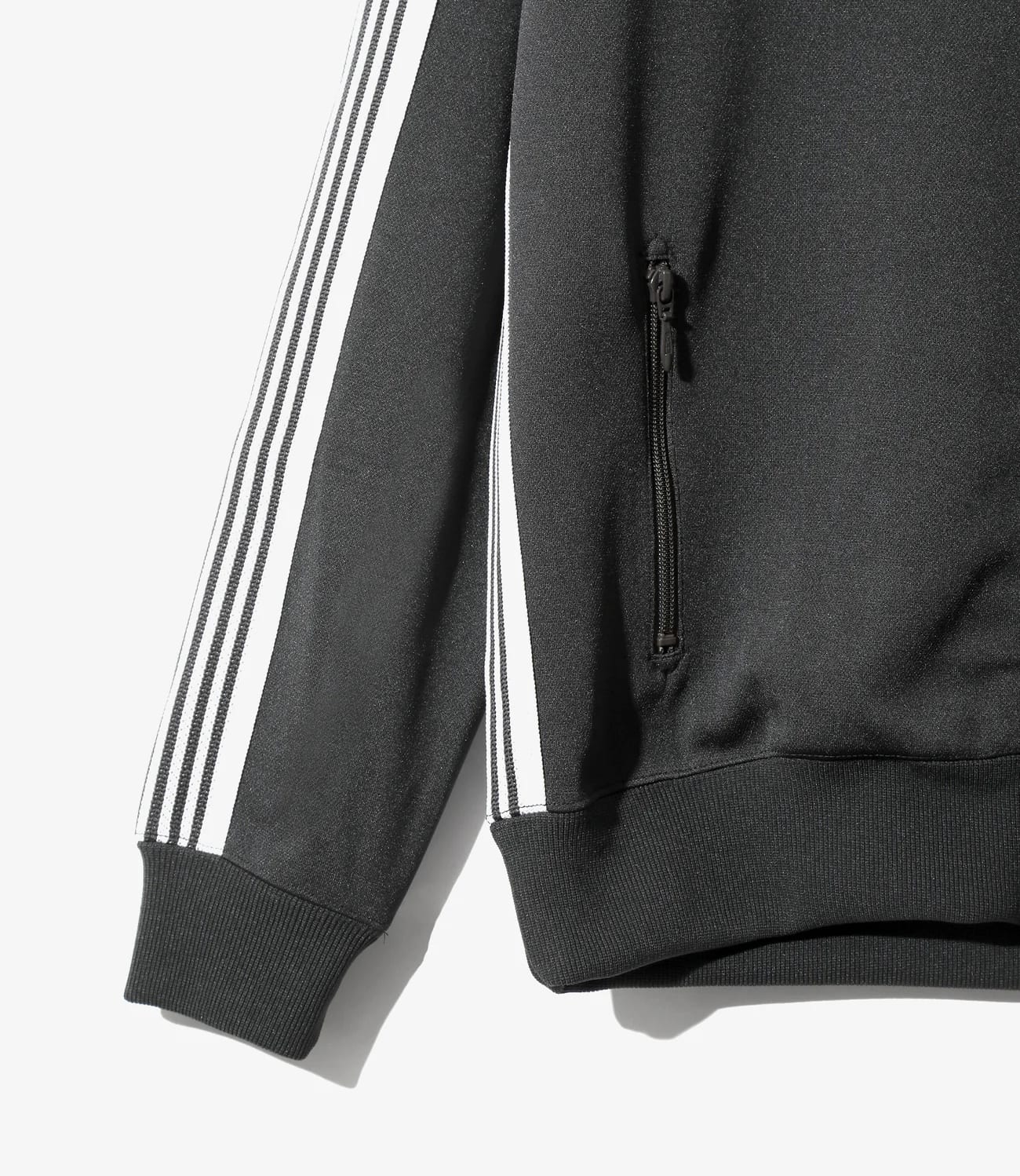 Needles 26ss "Track Jacket - Poly Smooth" Charcoal Charcoal S