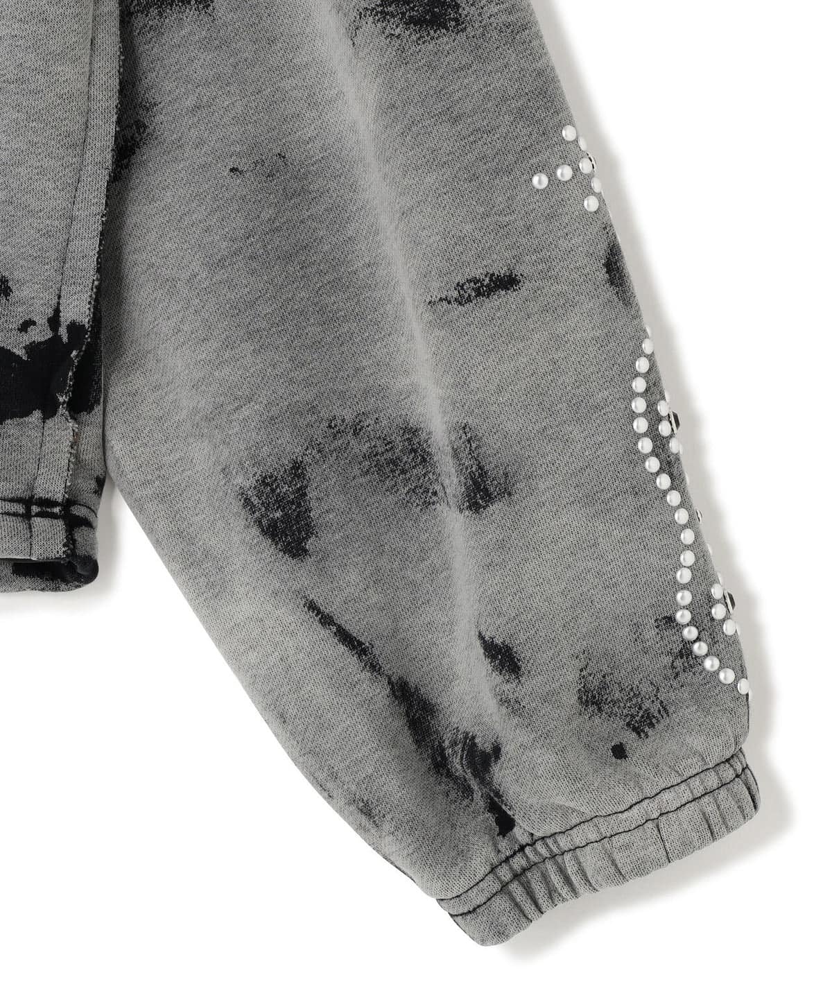 Danke Schon 26ss "Studs Sweat Zip Hoodie" Gray Gray S