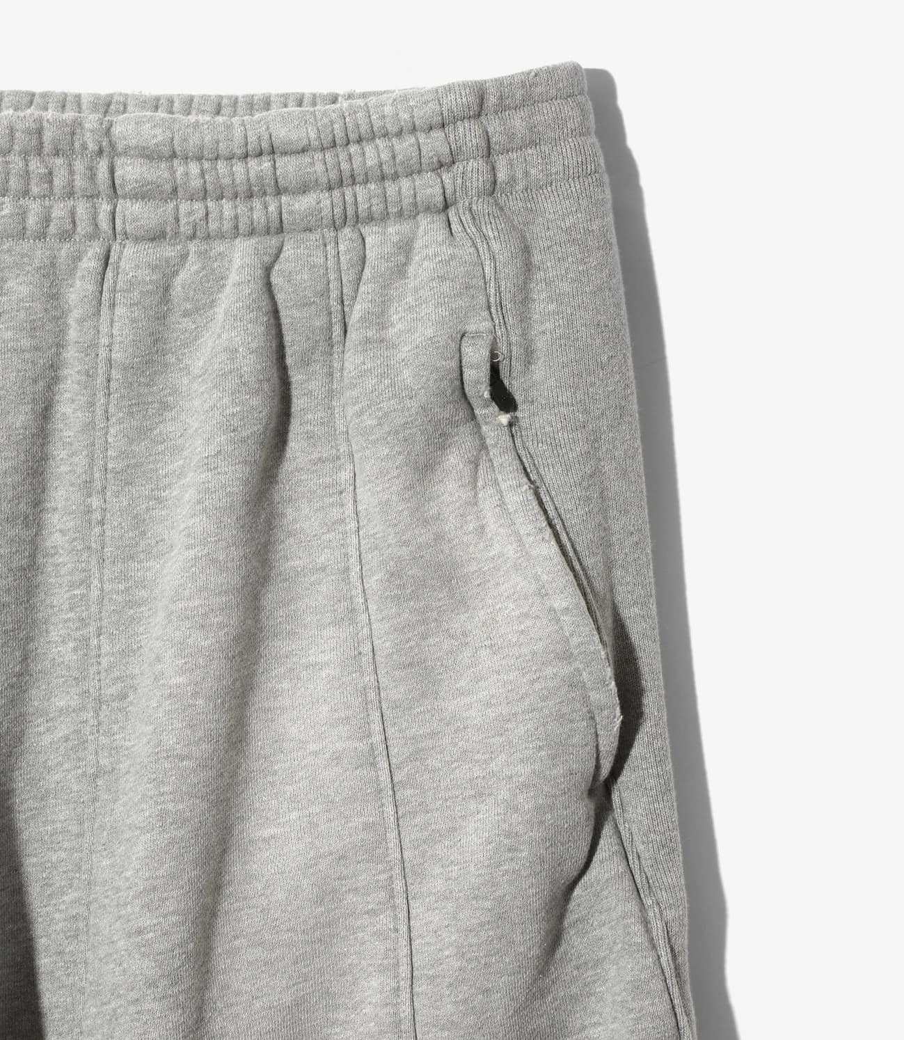 Needles 26ss "Deconstructed H.D. Sweat Pants - Cotton French Terry" Grey Grey XS