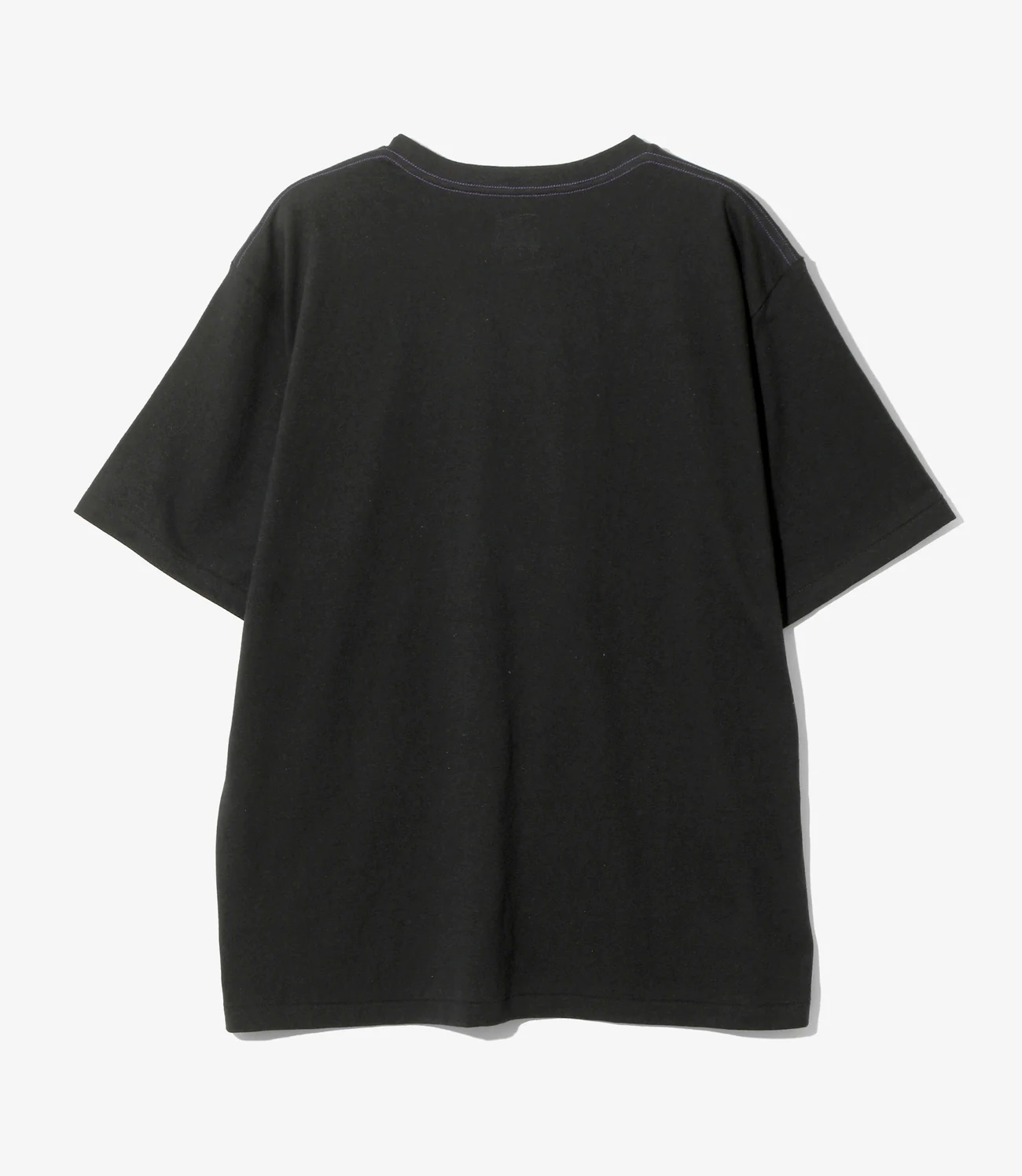 Needles 26ss "S/S Pocket Tee - Cotton Jersey" Black Black S
