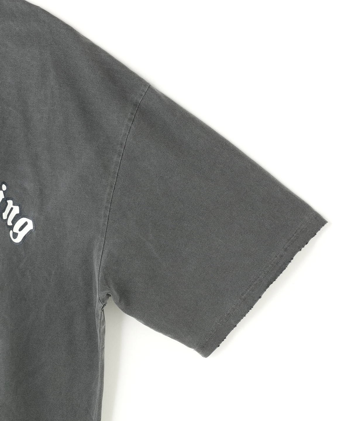 Danke Schon 26ss "Pigment Emblem S/S Tee" Black Black M