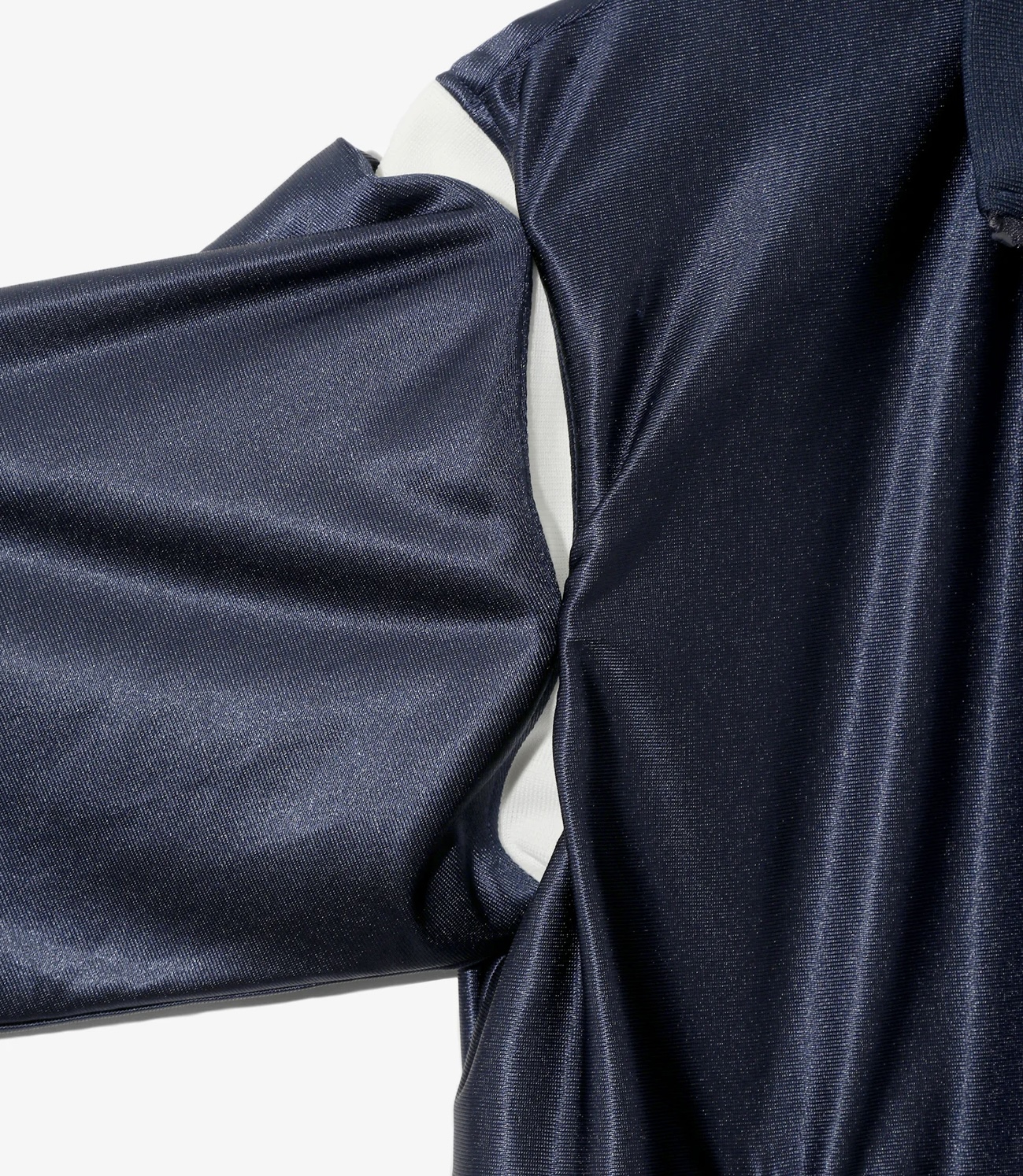 Needles 26ss "Track Jacket - Tricot Sateen" Navy Navy M