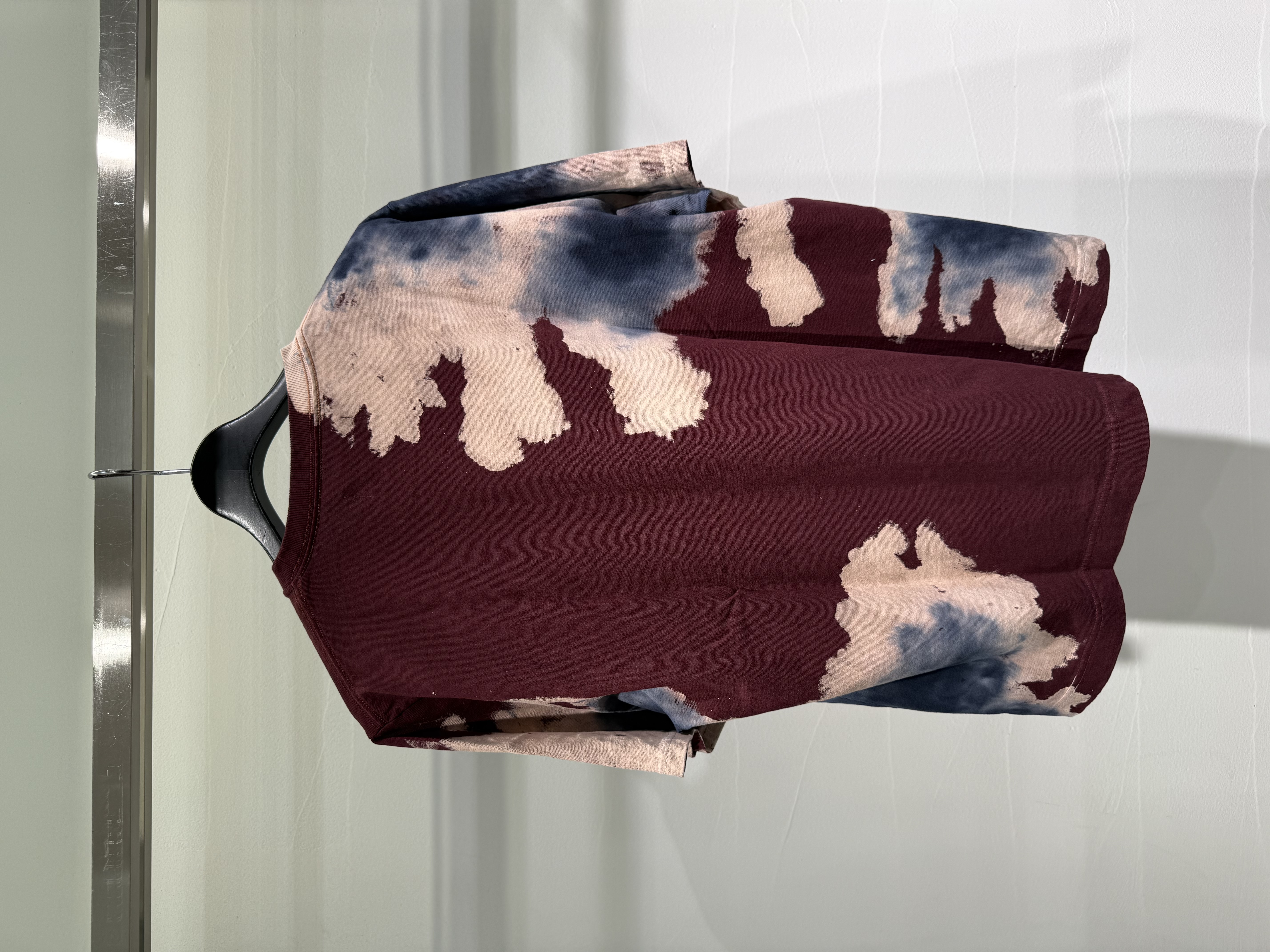 【先行予約 5月15日発売】SUGARHILL × Car Service 26ss "Melt Dye Tee" Wine Wine 2