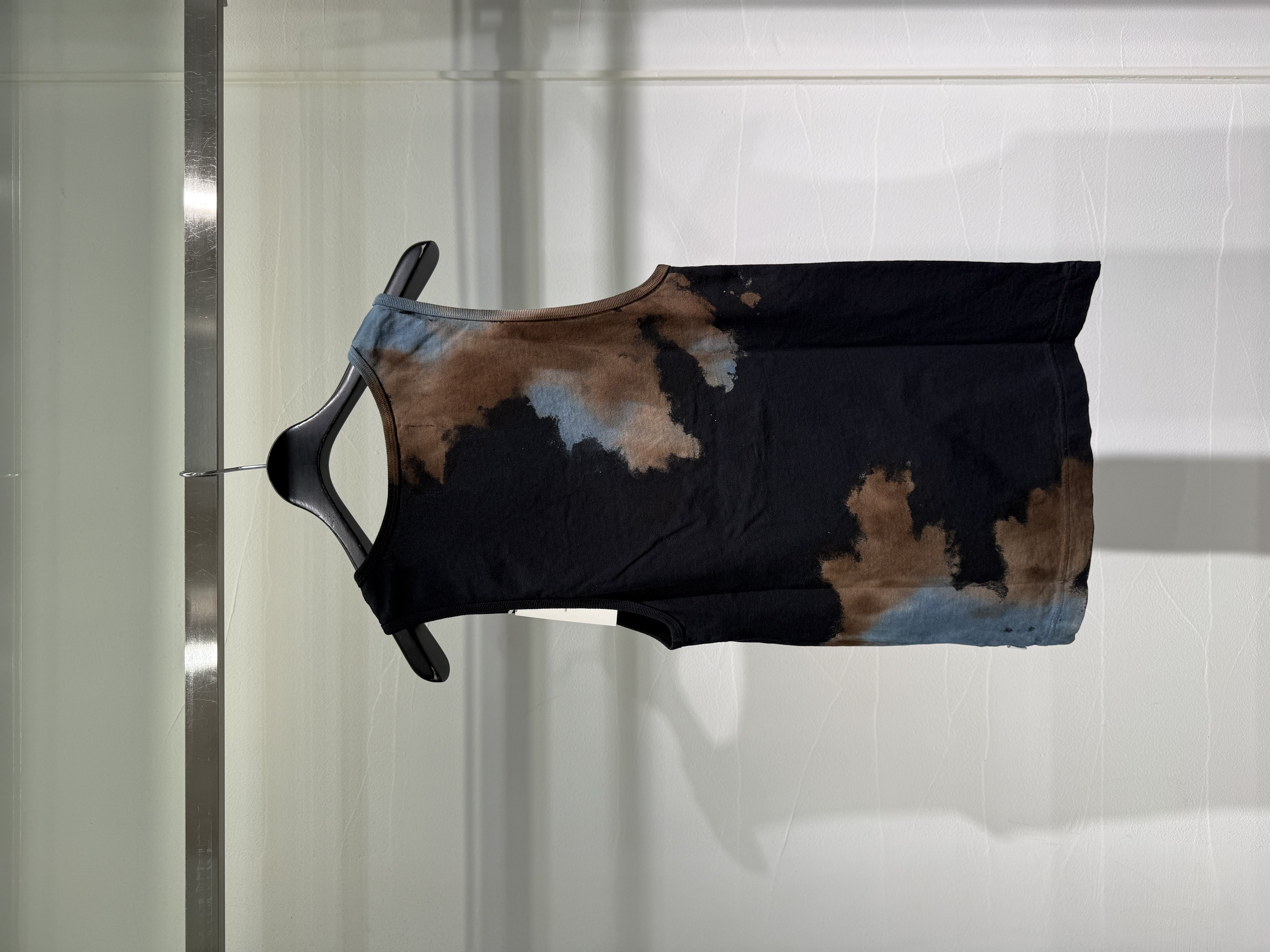 【先行予約 5月15日発売】SUGARHILL × Car Service 26ss "Melt Dye Tank" Black Black 2
