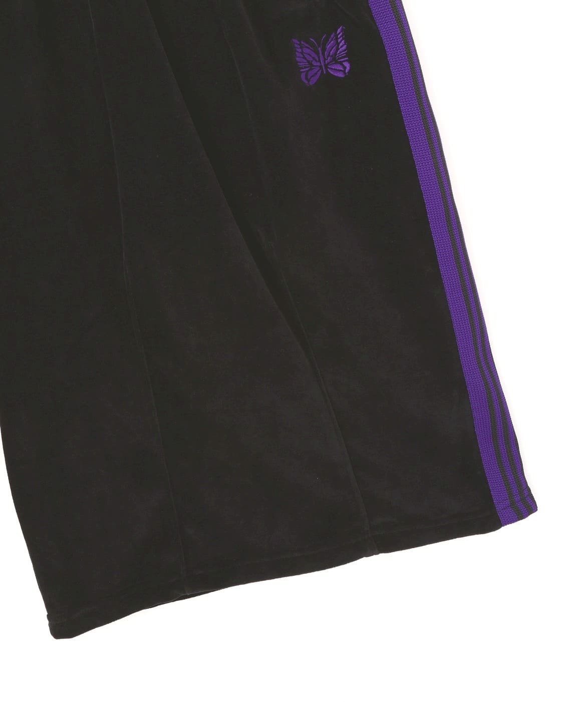【先行予約 6月6日発売予定】Needles 26aw "Exclusive H.D. Track Short - C/PE Velour" Black Black XS