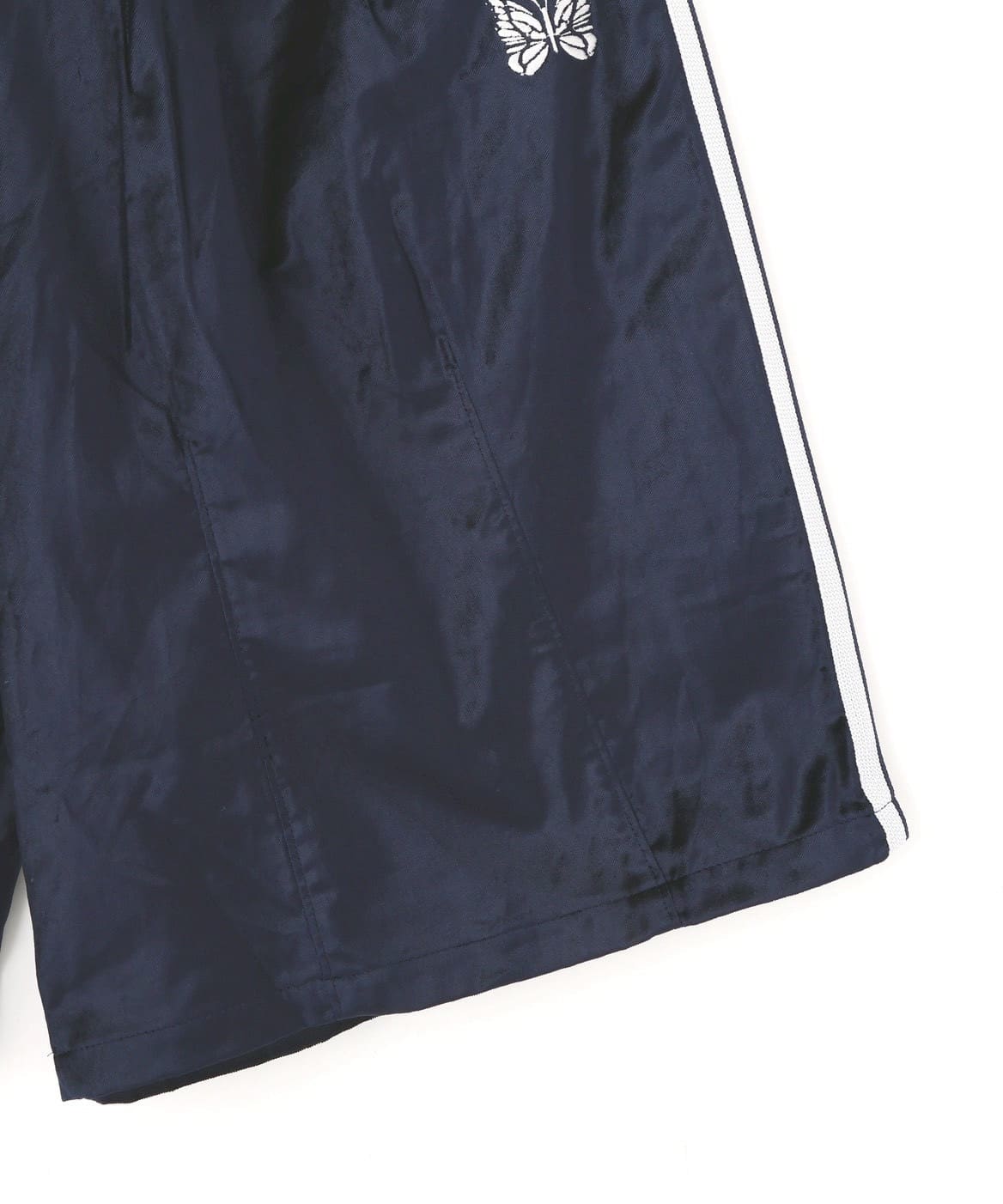 【先行予約 6月6日発売予定】Needles 26aw "Exclusive H.D. Track Short - C/PE Velour" Navy Navy XS