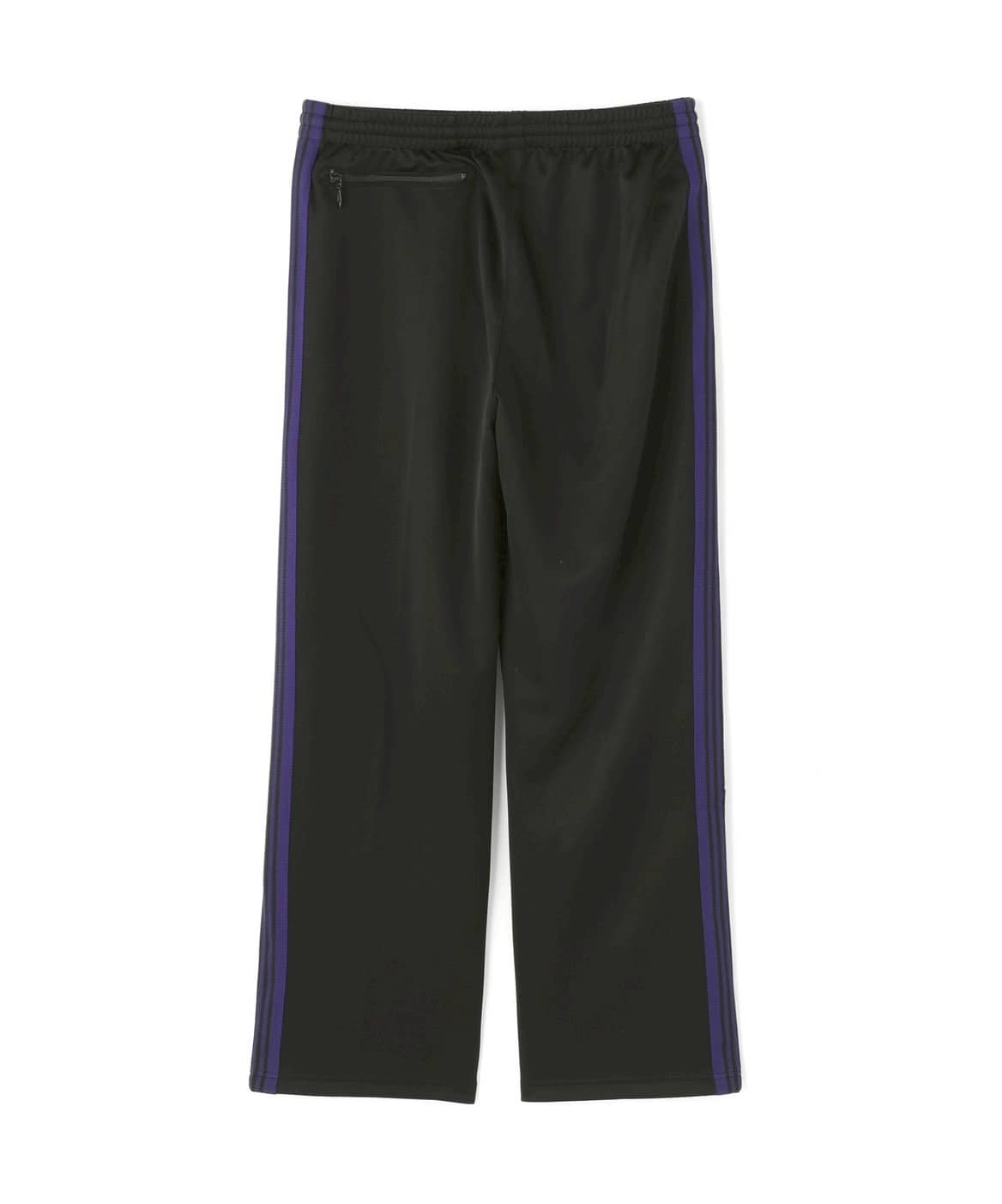 【先行予約 6月6日発売予定】Needles 26aw "Exclusive Track Pant - Poly Smooth" Black/Purple Black/Purple XS