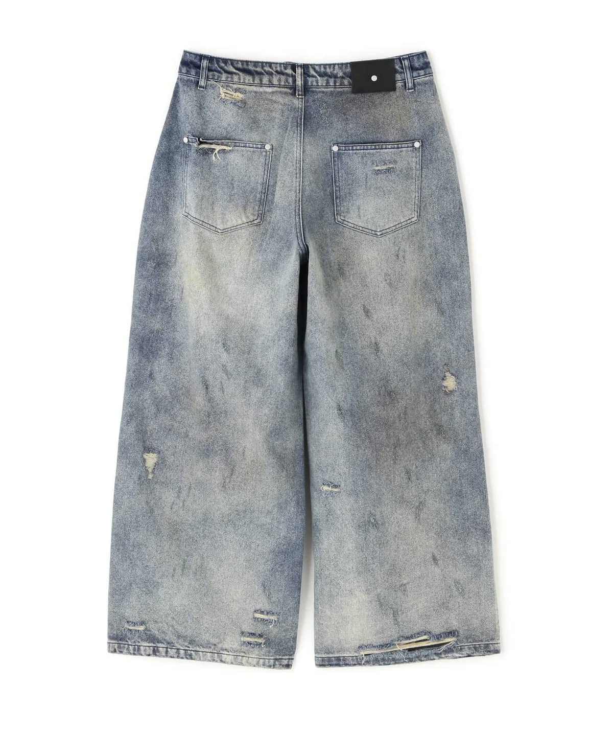 Danke Schon 26ss "12oz Baggy Jeans" Dirt Indigo S