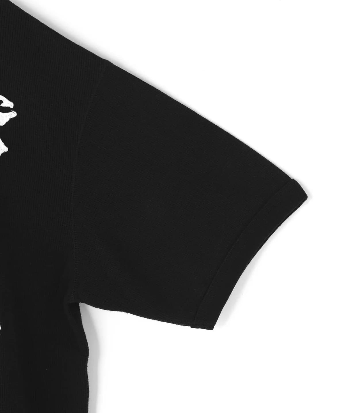 VANSON 26aw "サーマル S/S Tee" Black Black S