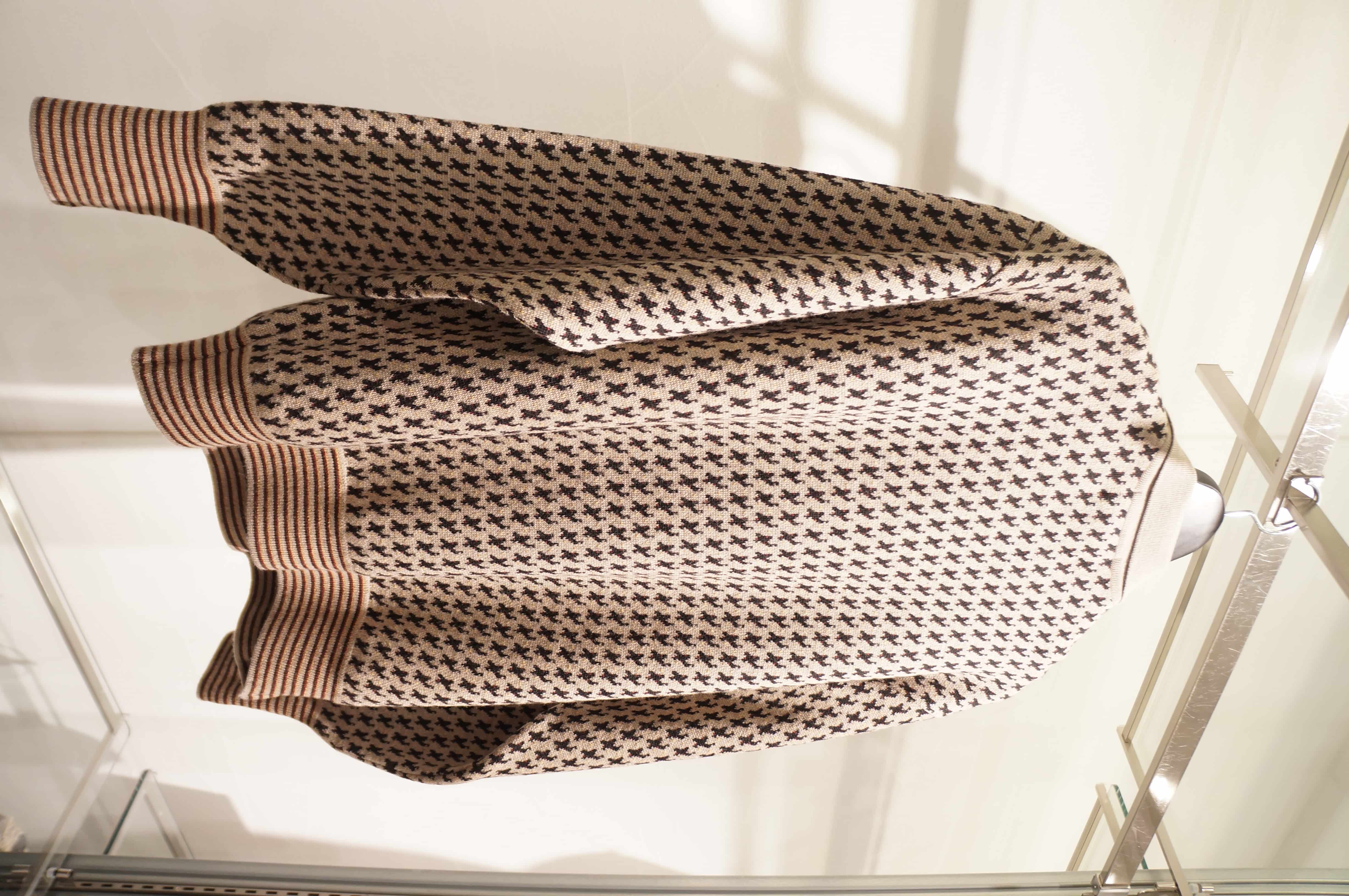 SUGARHILL 26aw "Jacquard Knit Polo" Beige Beige 1