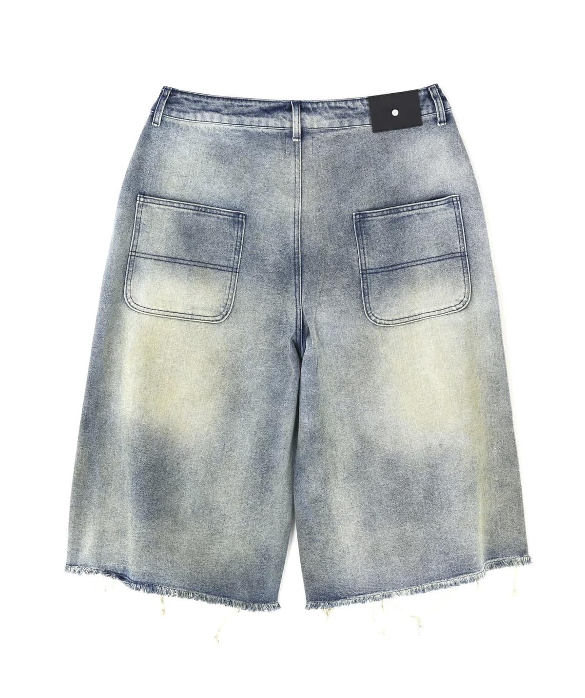 Danke Schon 26ss "12oz Baggy Shorts" Swaro Indigo M