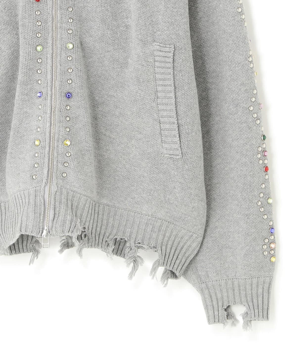 Danke Schon 26aw "Cotton WJQ Studs Drivers" Gray Gray M