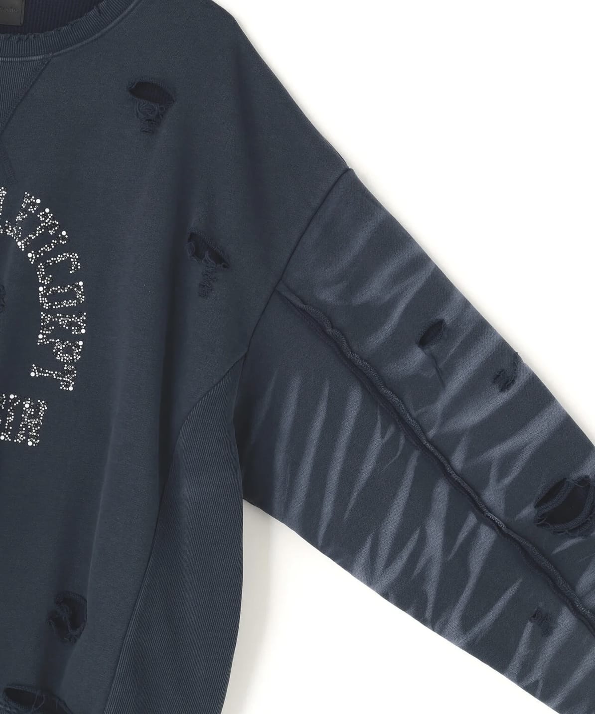Danke Schon 26aw "Sulfer Chemical Sweat Crewneck" Blue Blue M