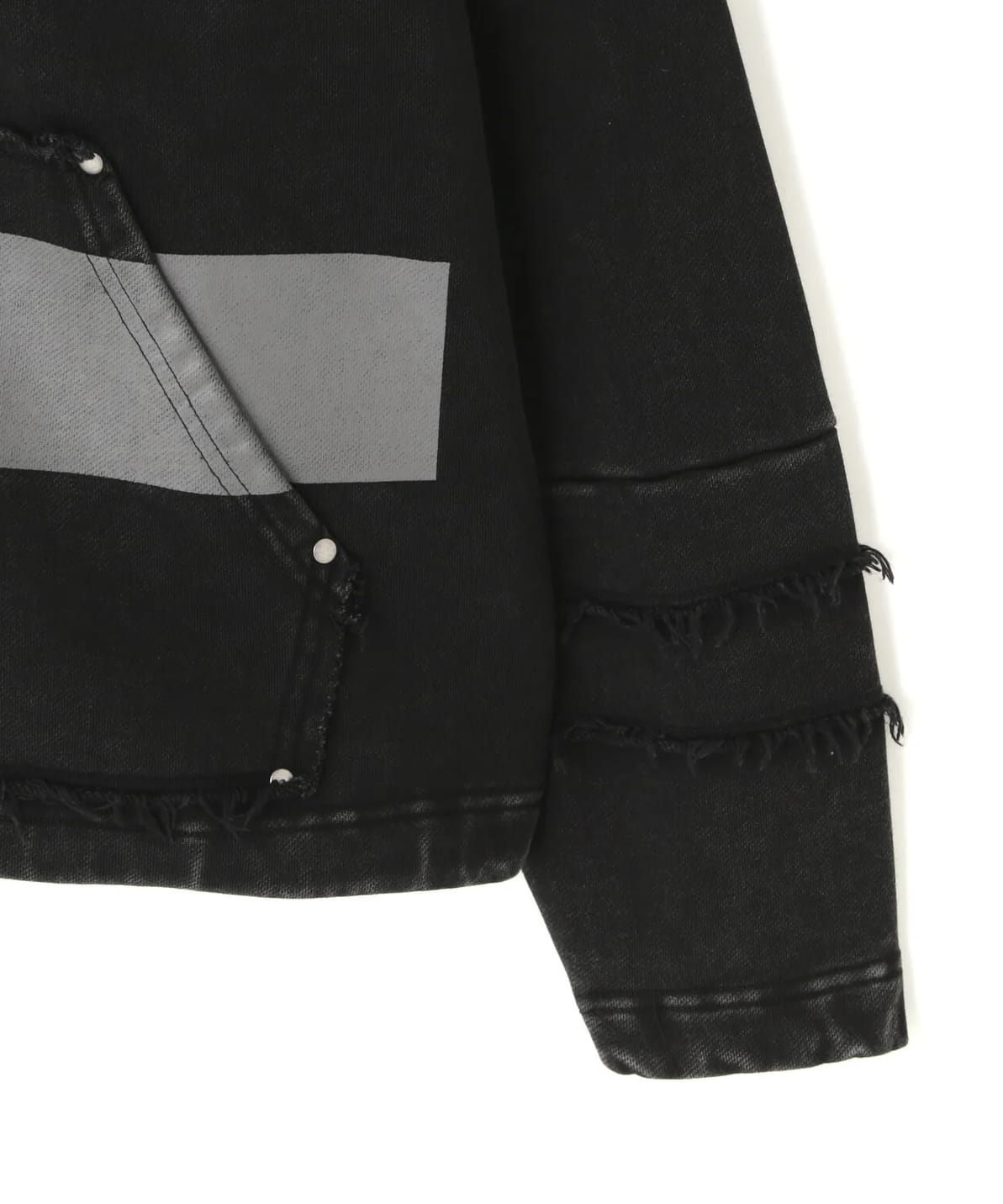 Danke Schon 26aw "Chemical Sweat Zip Hoodie Metaclub" Black Black M
