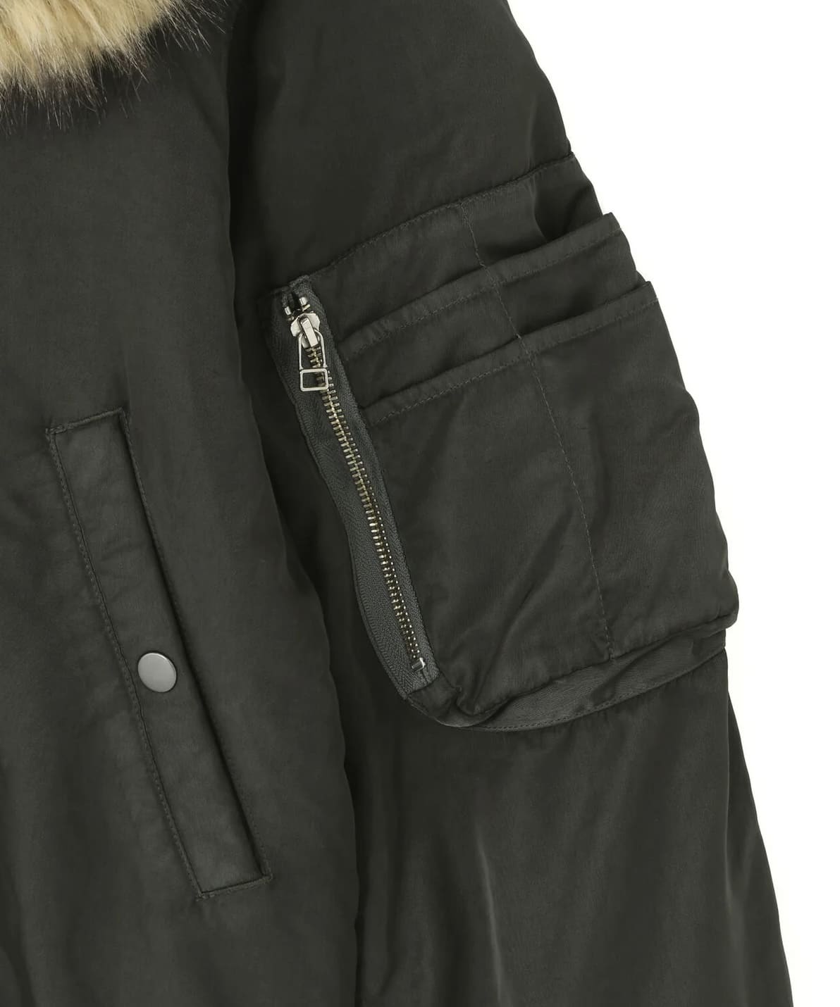 Danke Schon 26aw "Austex Nylon Twill N2B" Khaki Khaki M