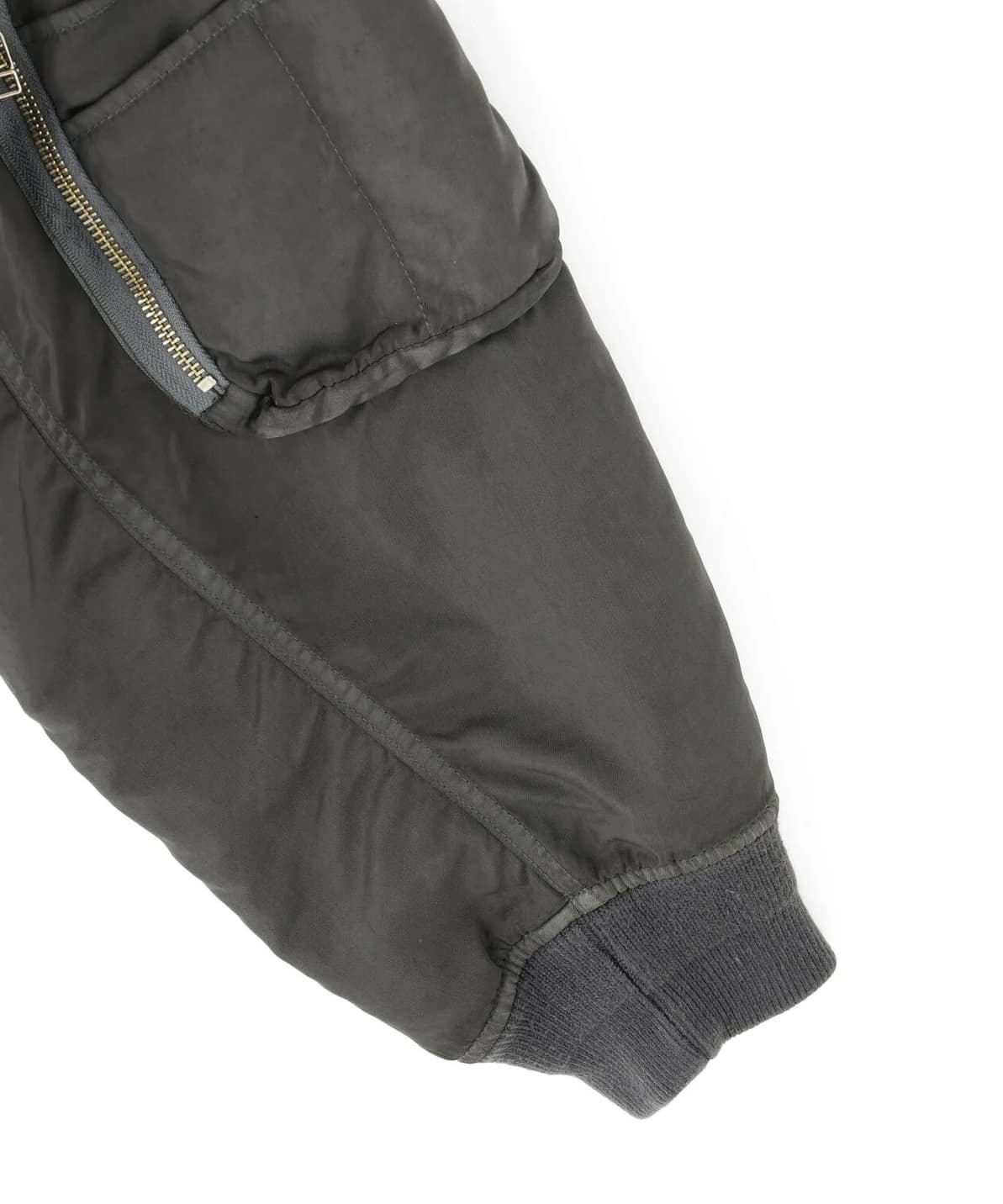 Danke Schon 26aw "Austex Nylon Twill Stand Blouson" Khaki Khaki M