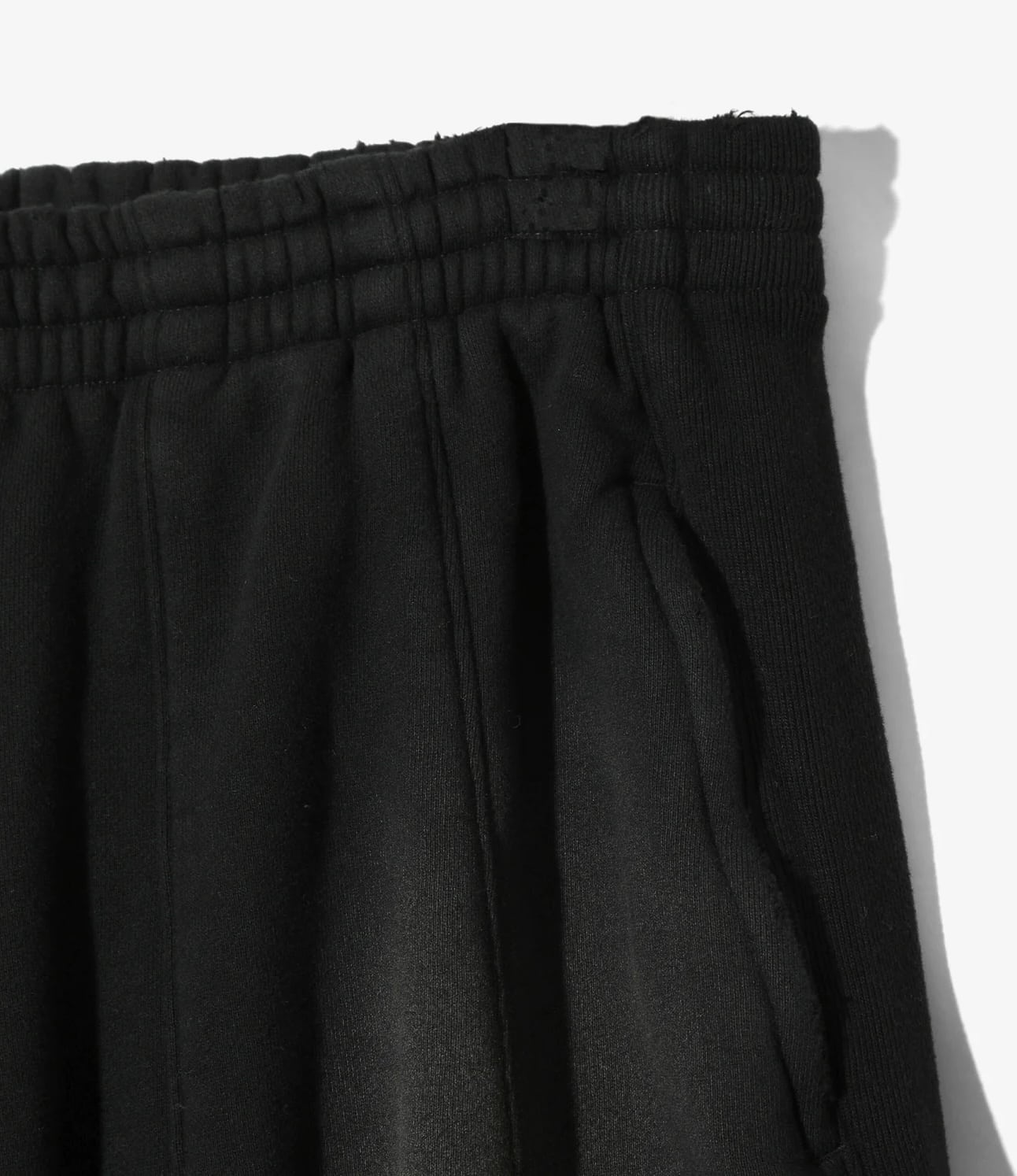 Needles 26aw "Deconstructed H.D. Sweat Pant" Black Black XS