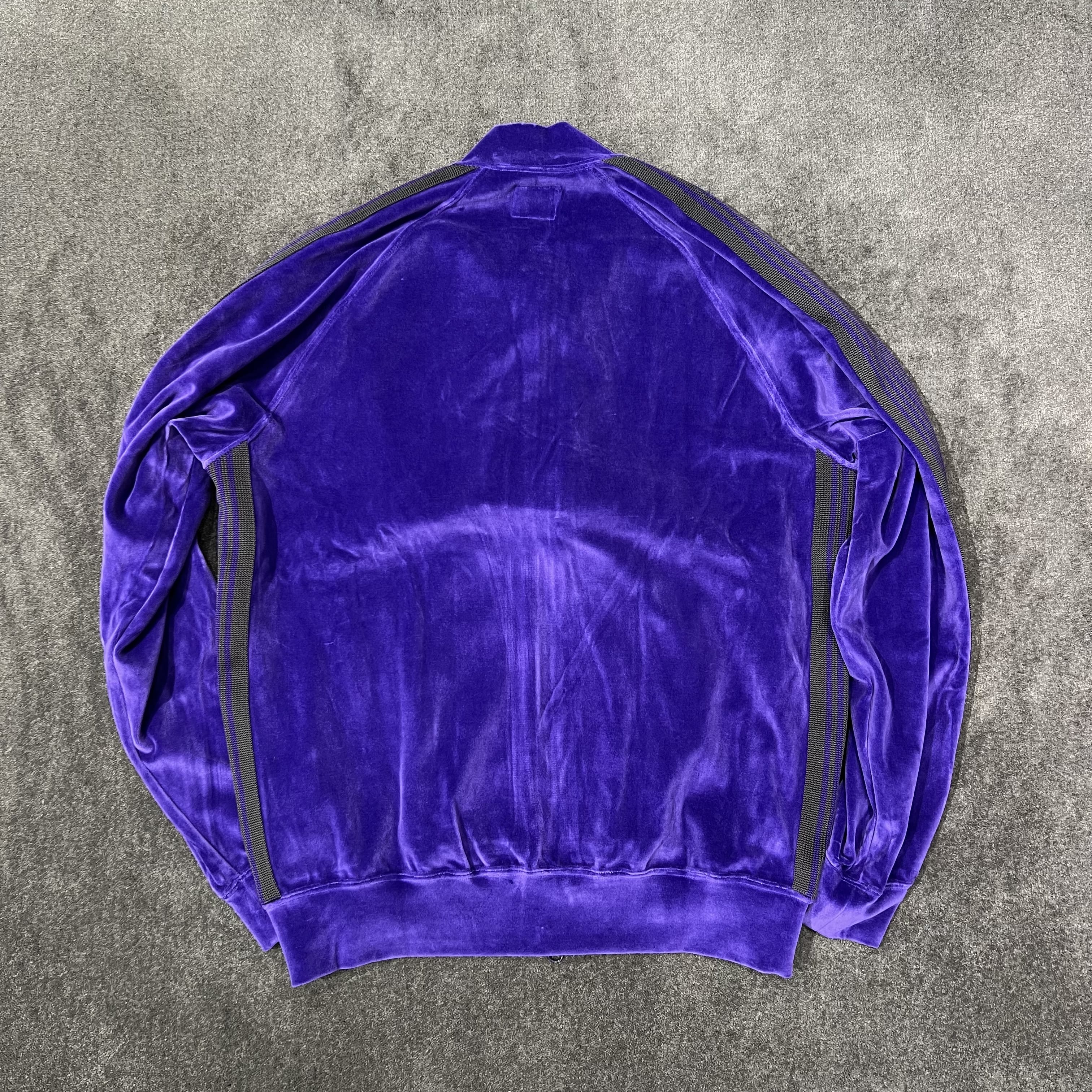 Needles R.C. TRACK JACKET - C/PE VELOUR(M PURPLE)｜ L.H.P｜池袋