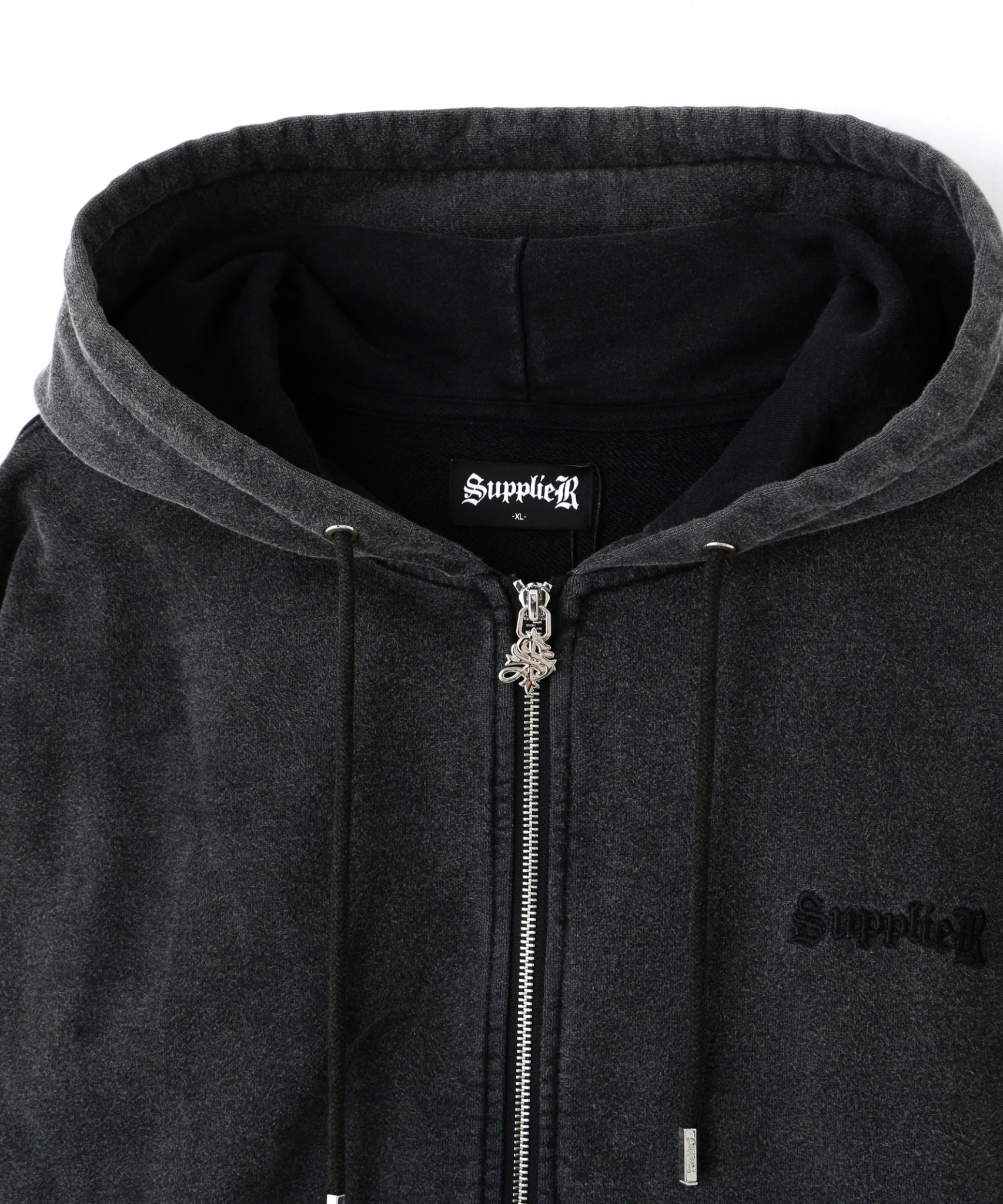 SUPPLIER EXCLUSIVE CROSS ZIP HOODIE