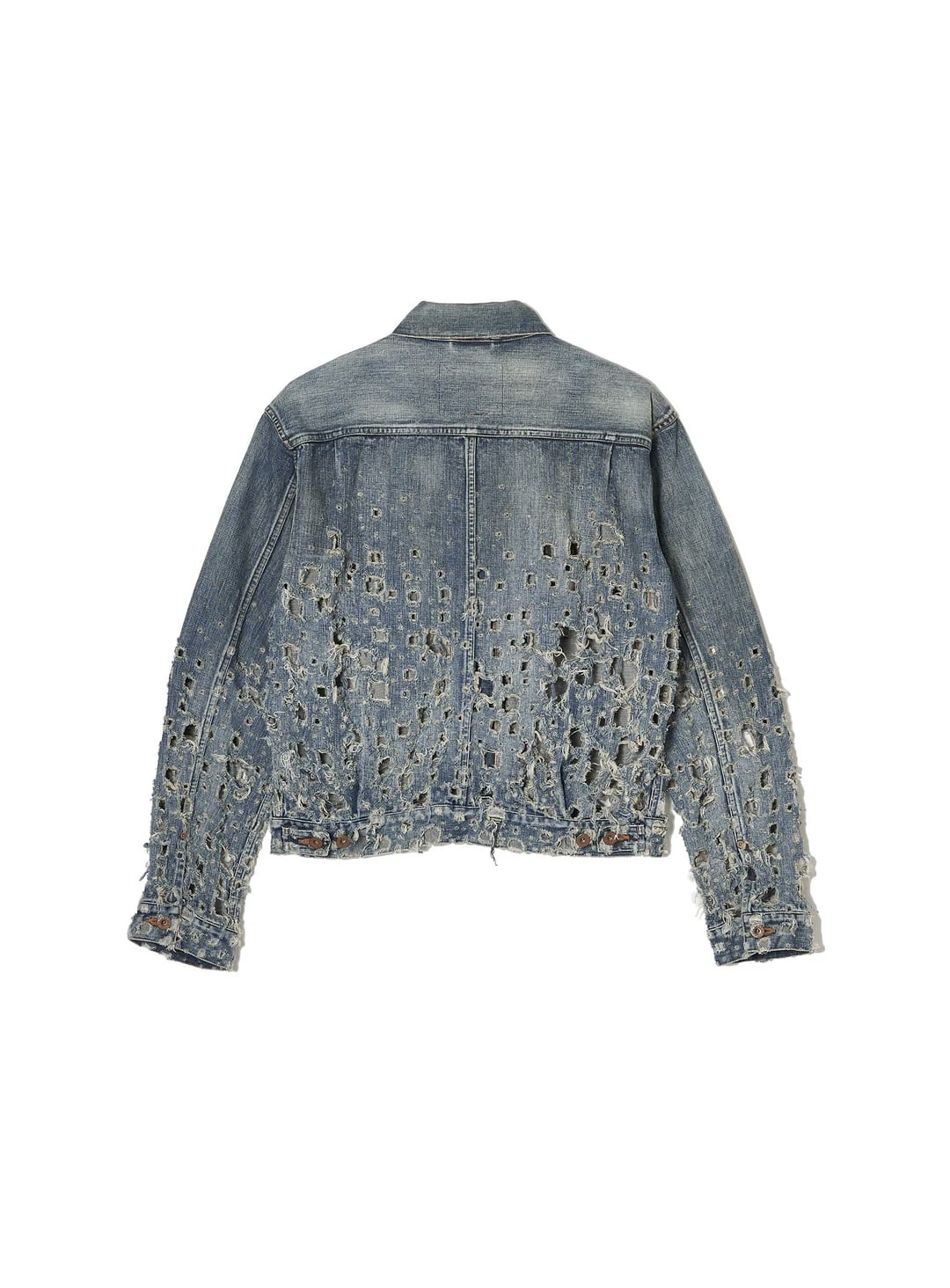 SUGARHILL Crushed Modern Denim Jacket