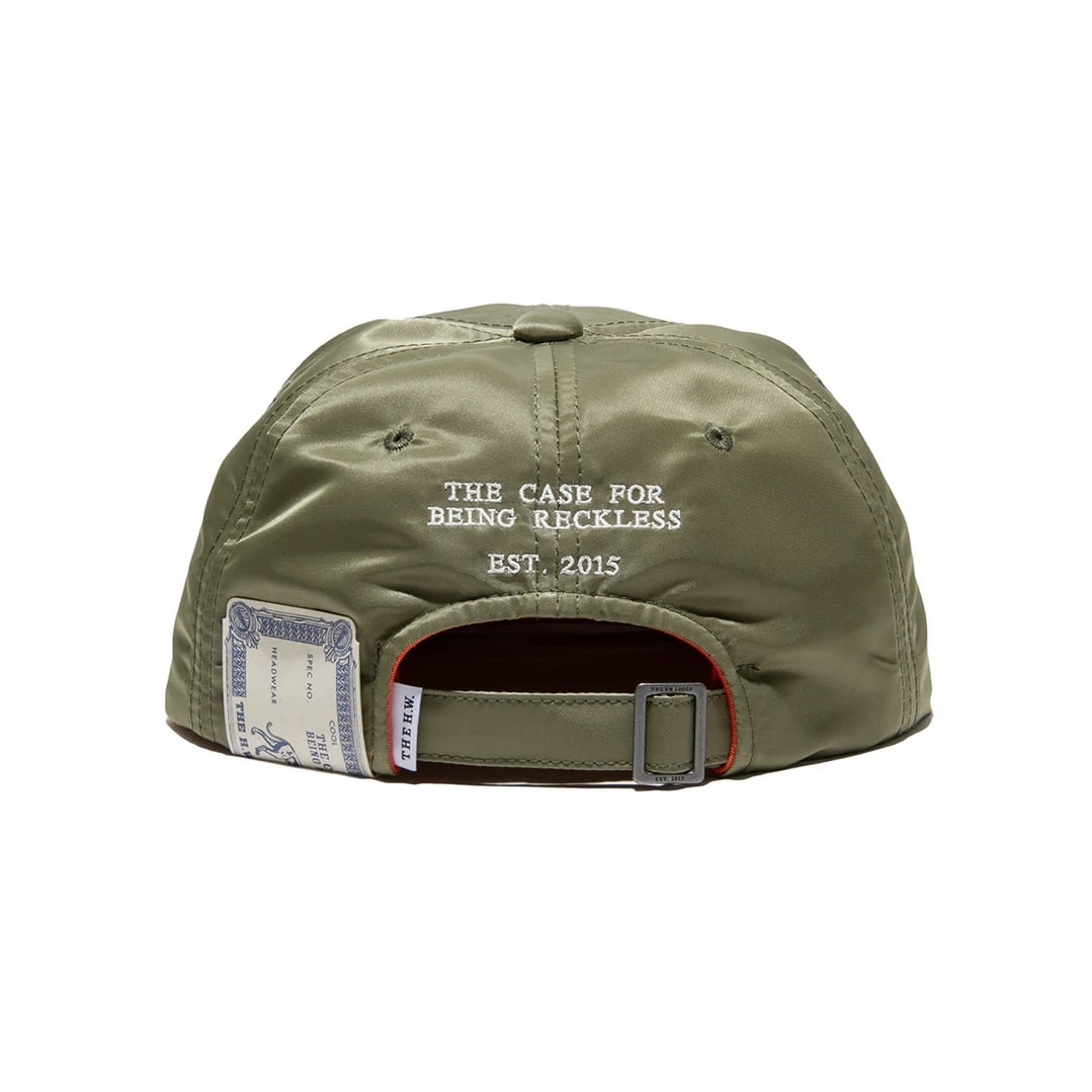THE H.W.DOG&CO. MA-1 Mid Profile Cap Olive One Size