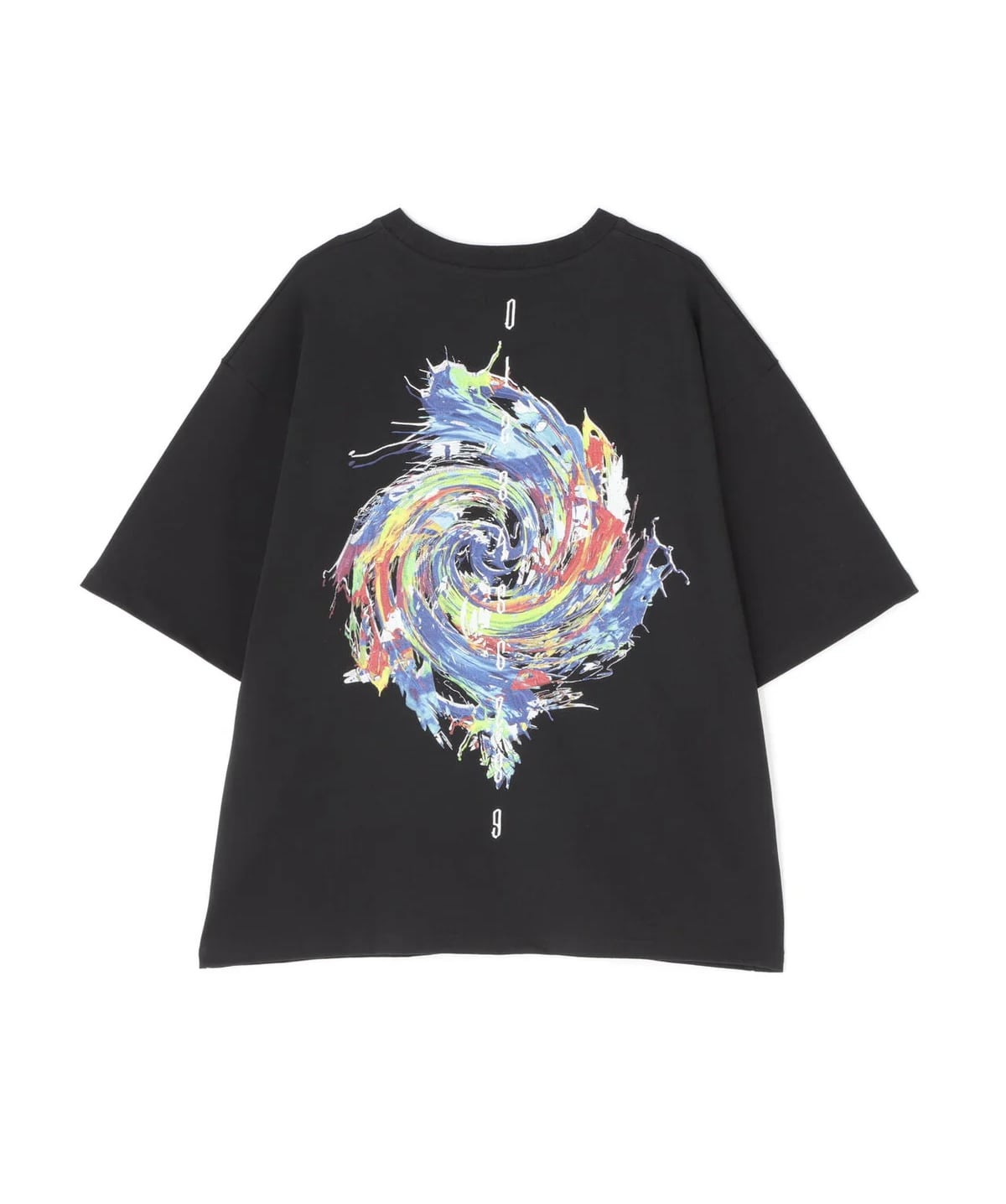 A4A 25ss "Circle S/S Tee" Black Black S