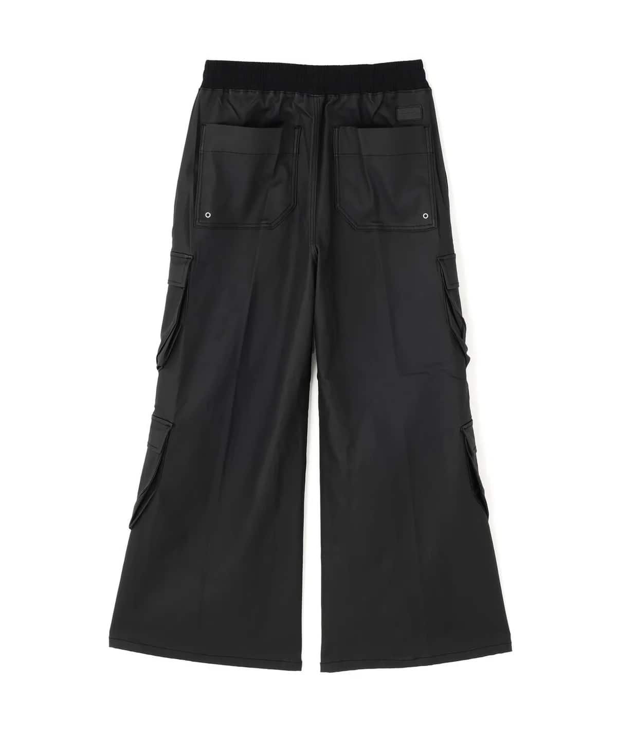 Danke Schon 25aw "Coating Flare Cargo Pants" Black S(28)
