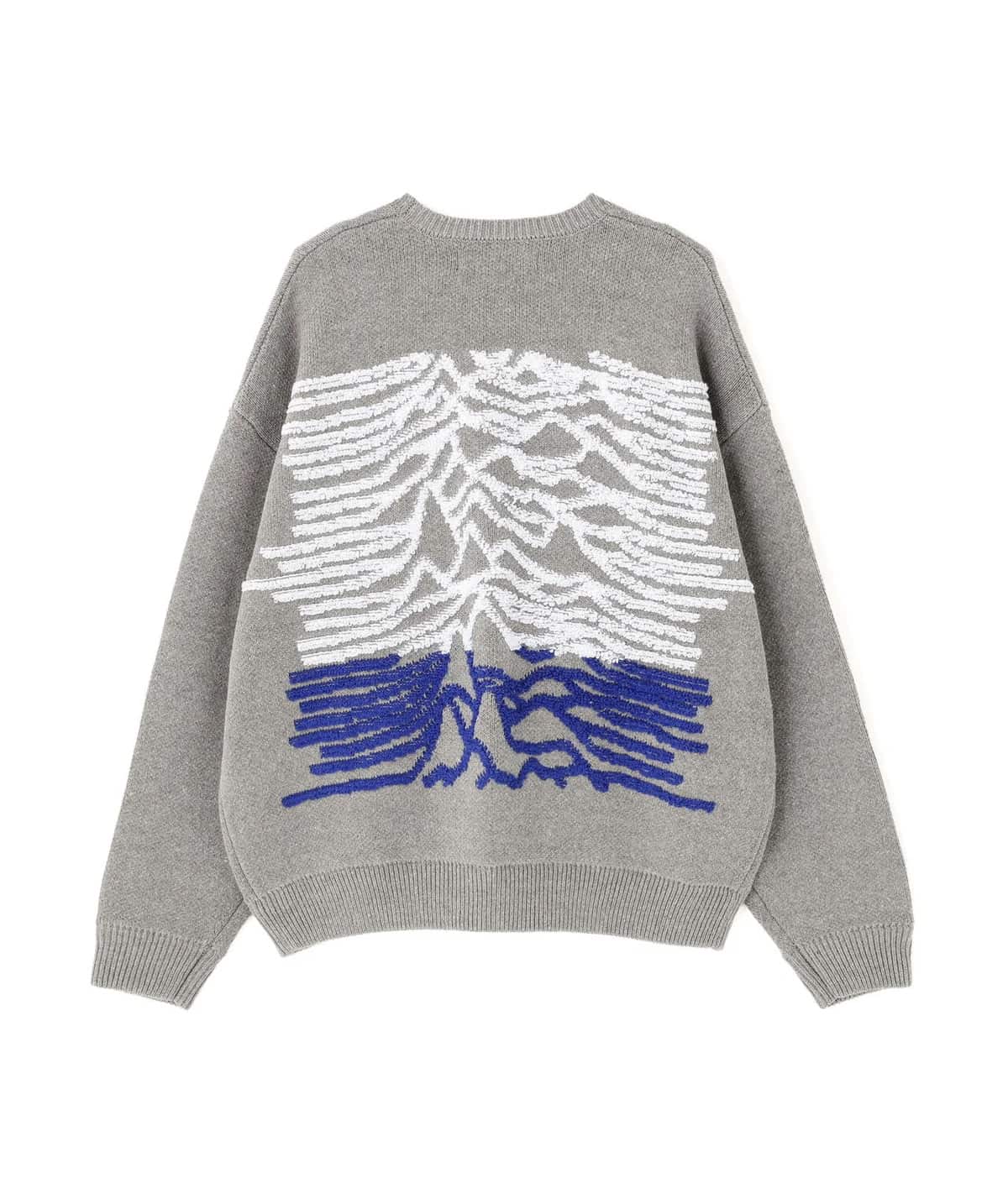 Danke Schon 25aw "Tc Knit Pattern" Grey Grey M