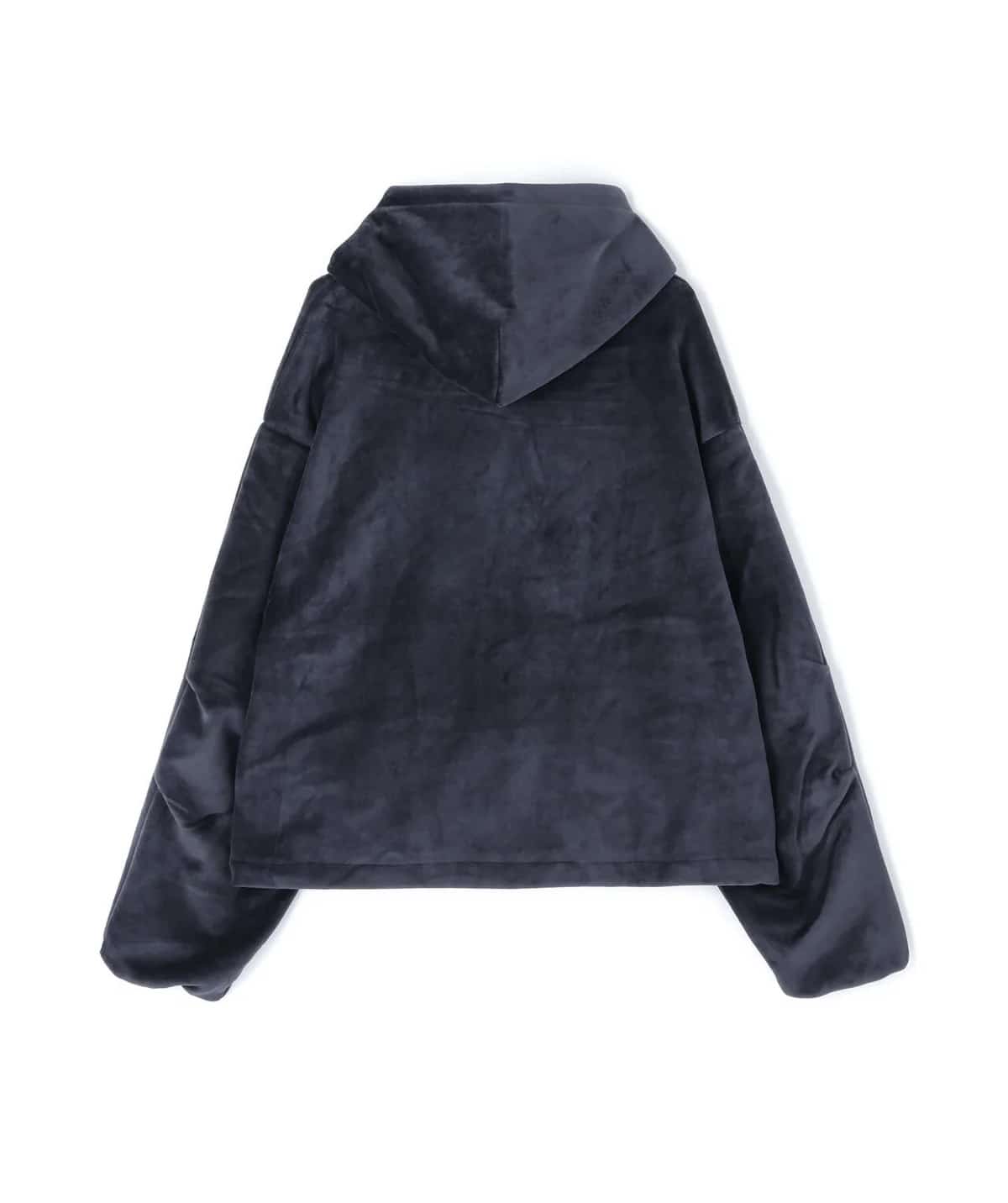 Danke Schon 25aw "W-Face Velour Pull Hoody" Navy Navy S