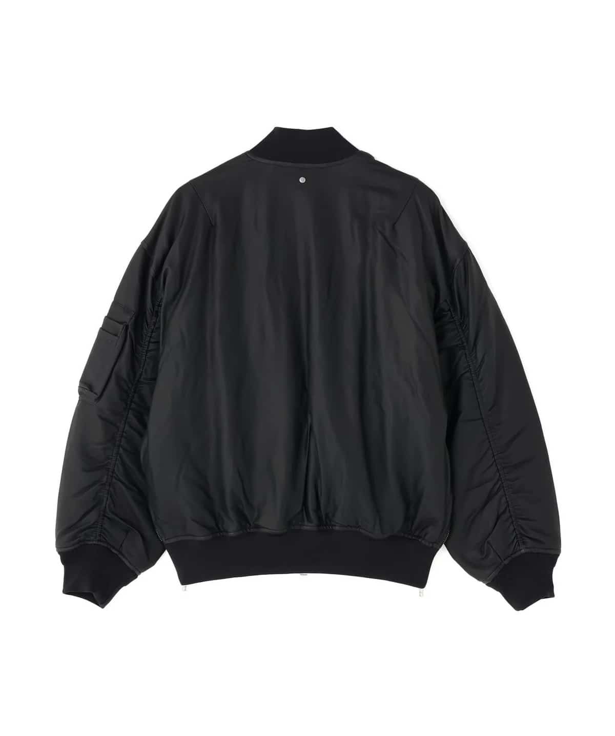 Danke Schon 25aw "Coating Zip MA-1" Black S