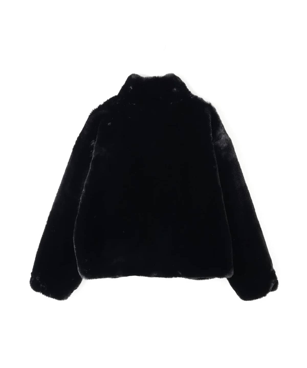 Danke Schon 25aw "Eco Fur Stand Blouson" Black Black M