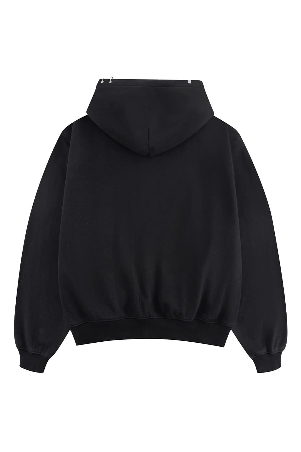 SUPPLIER 25aw "Fire Skeleton Rhinestone Zip Hoodie" Black Black M