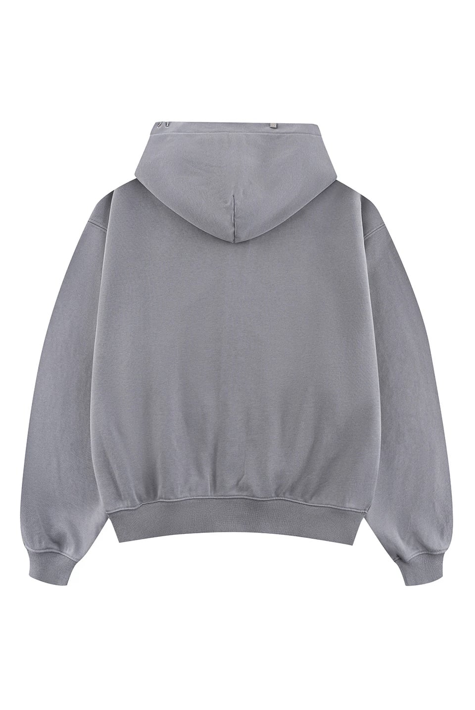 SUPPLIER 25aw "Fire Skeleton Rhinestone Zip Hoodie" Grey Grey M