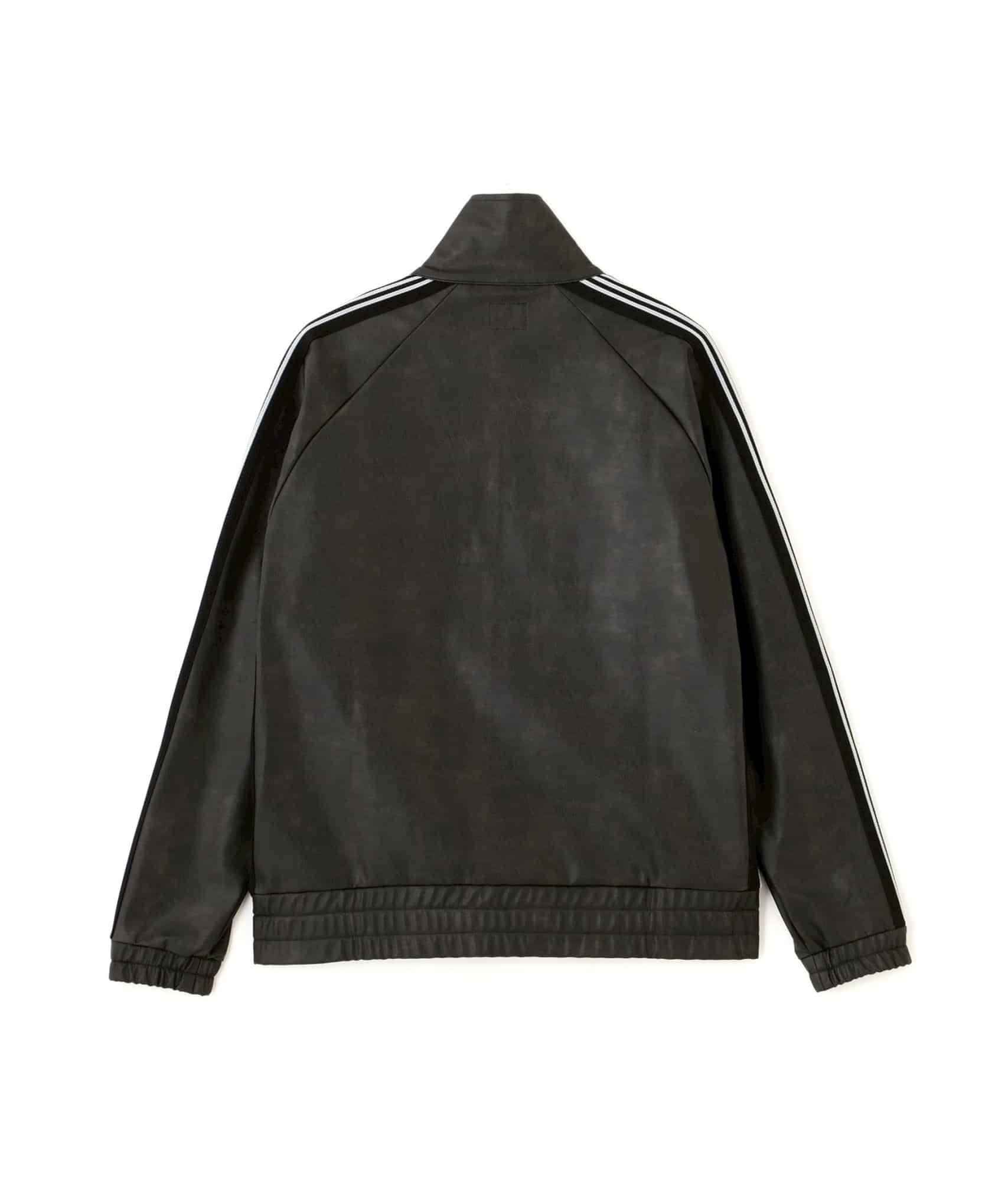 Needles 26ss "Exclusive Track Jacket Synthetic Leather" Black Black S