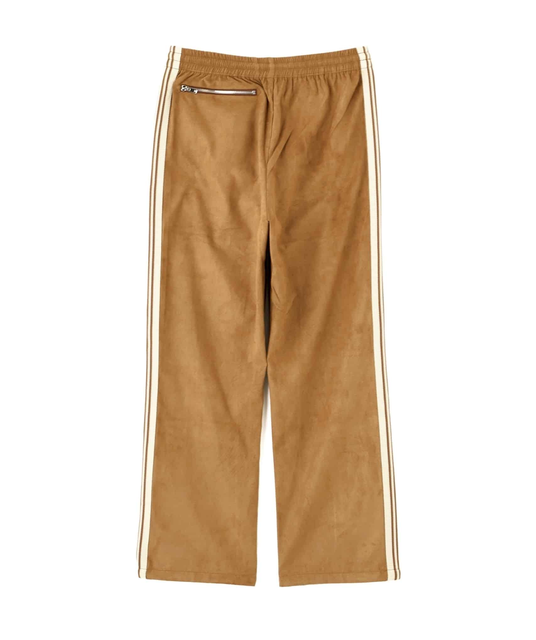 Needles 26ss "Exclusive Track Pant  Synthetic Suede" Camel Camel XS