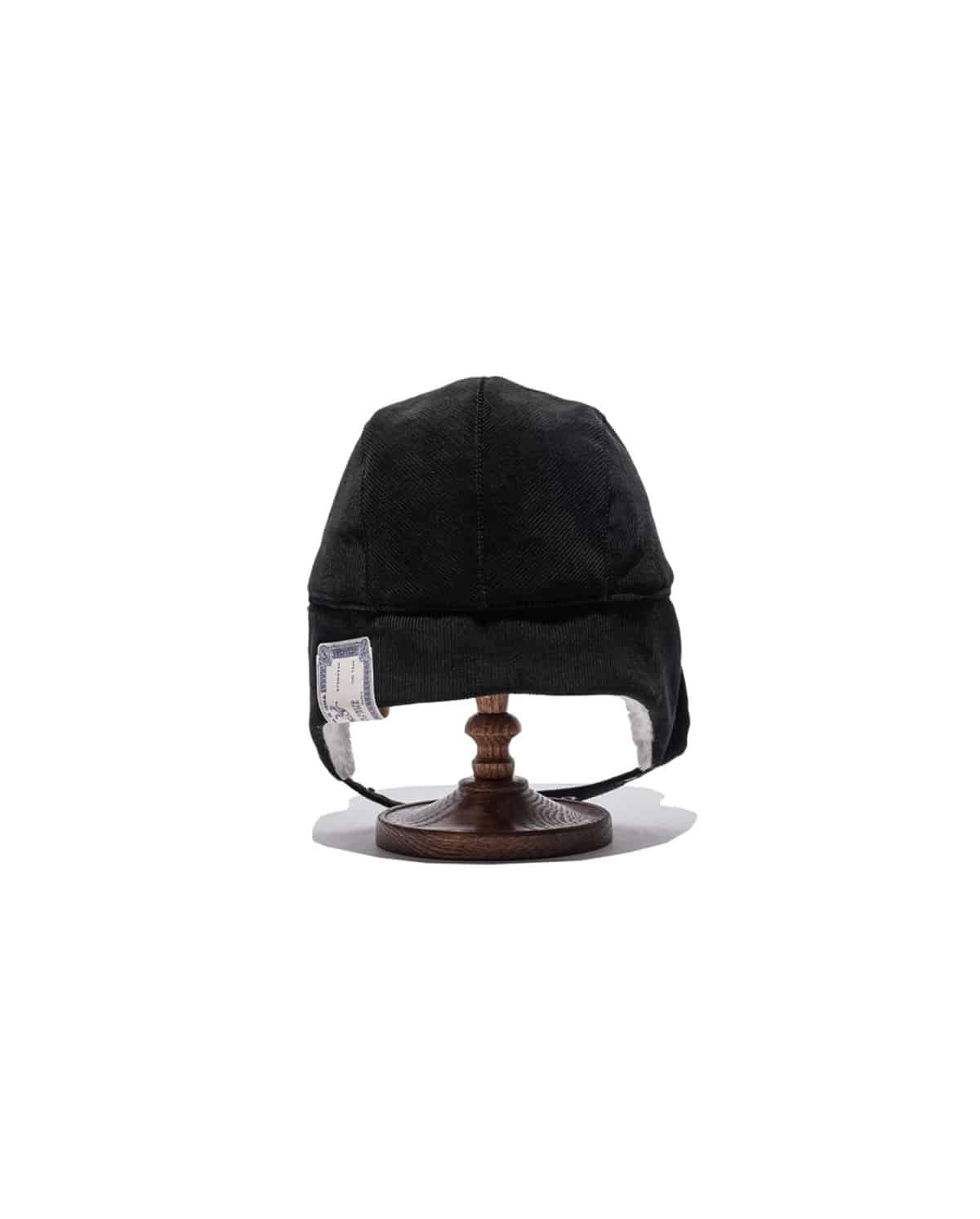 THE H.W.DOG&CO. 25aw "Flight Cap" Black Black 38